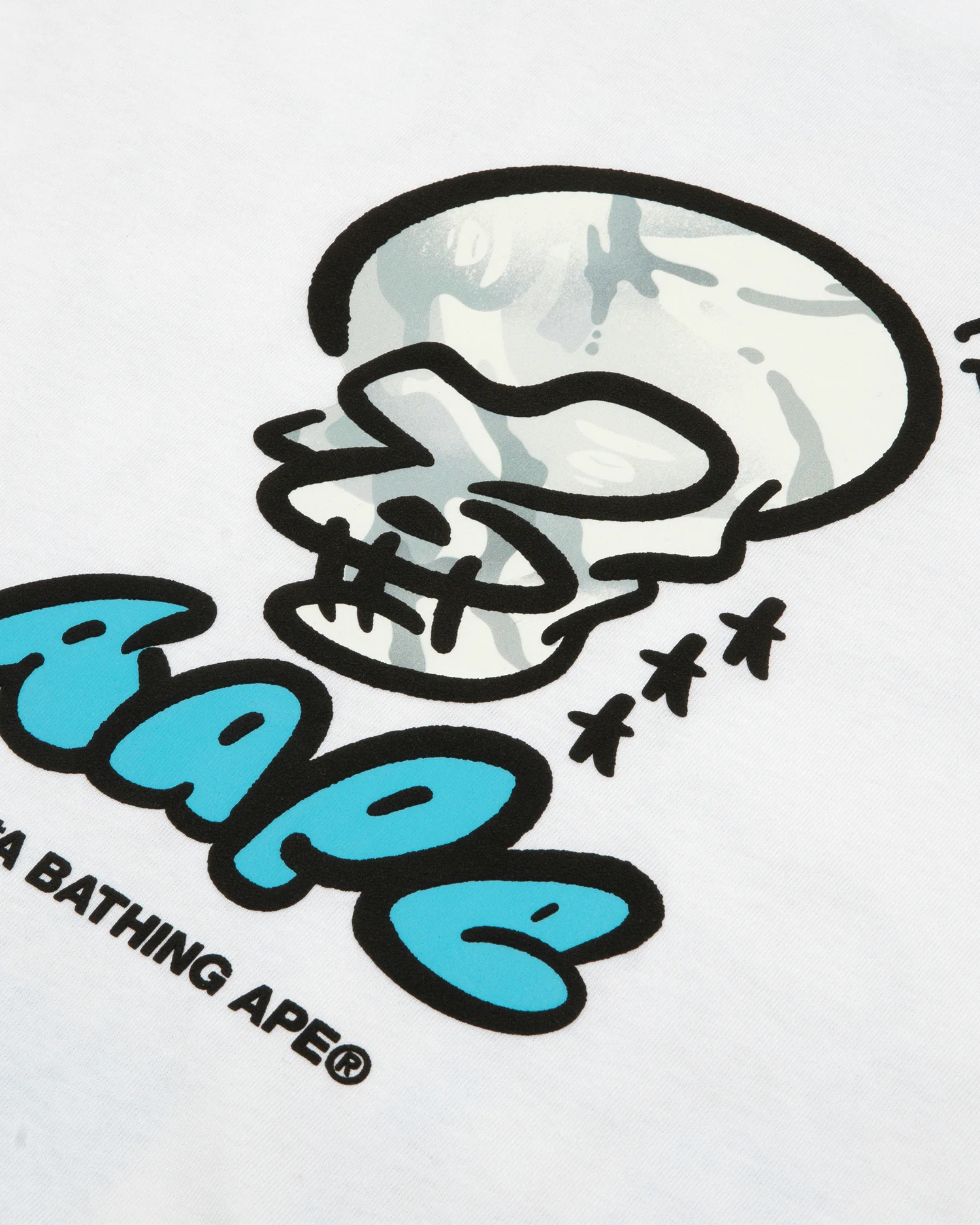 AAPEUNVS graffiti skull graphic tee - Image 10