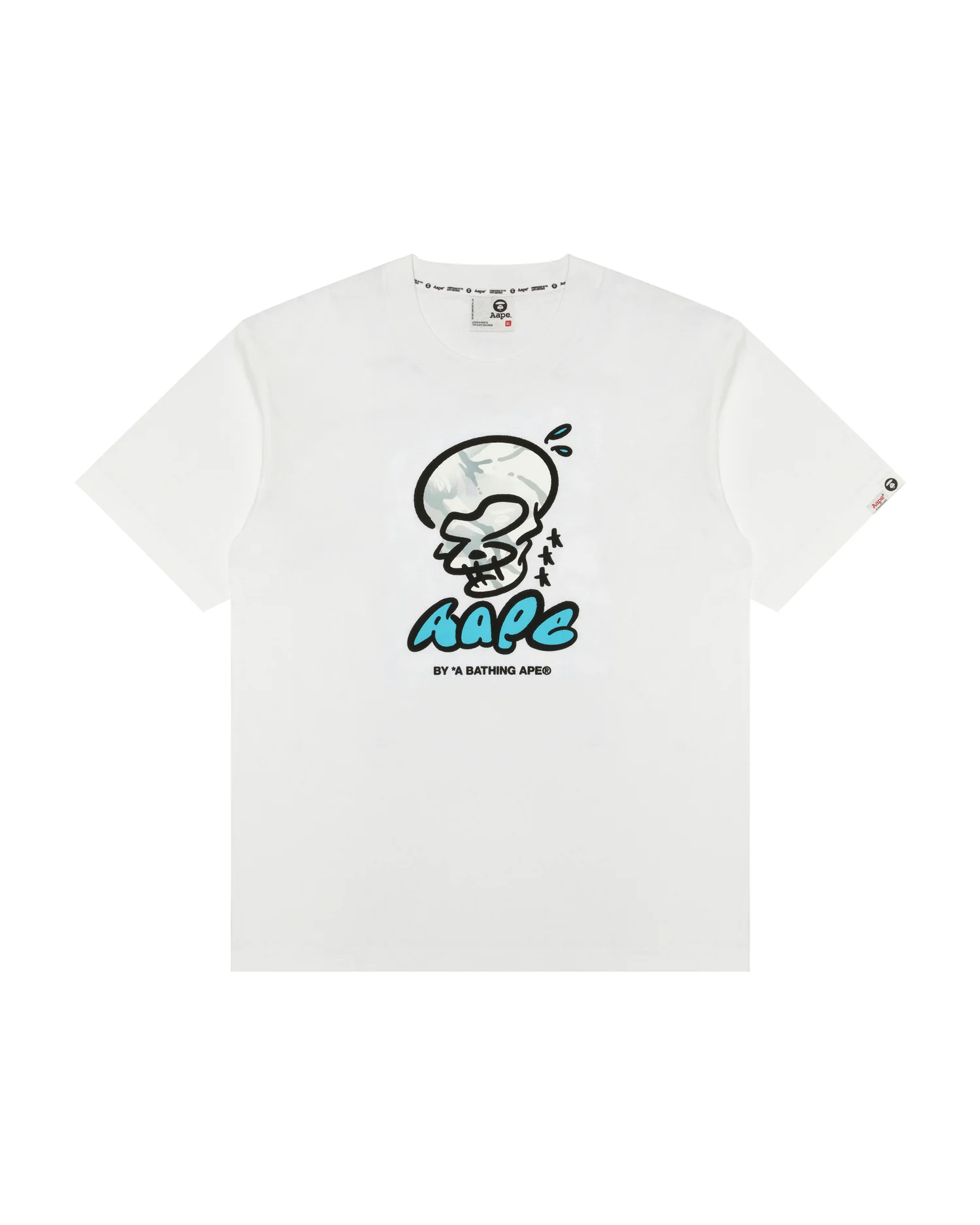 AAPEUNVS graffiti skull graphic tee - Image 6