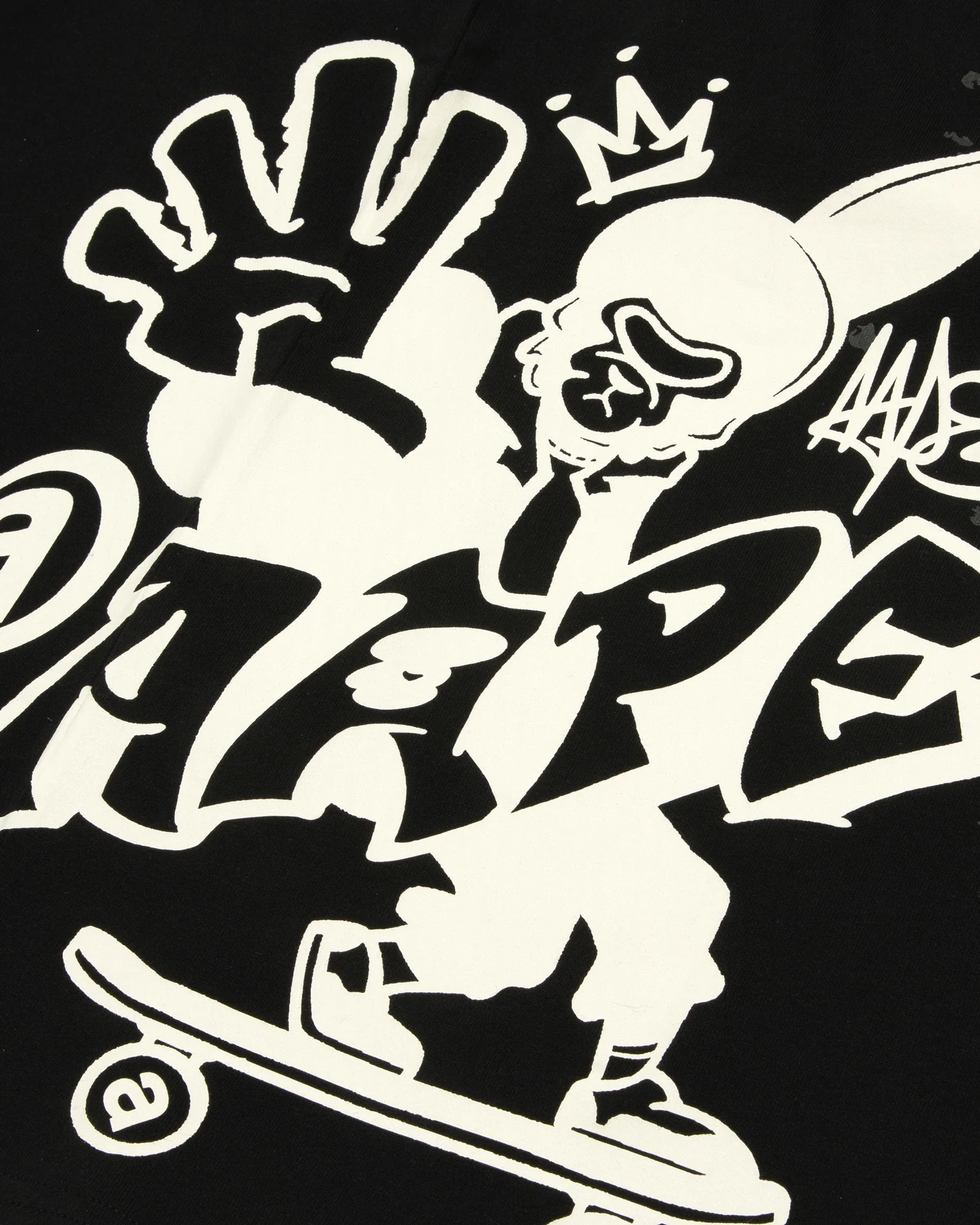 Moonface graphic print tee - Image 5