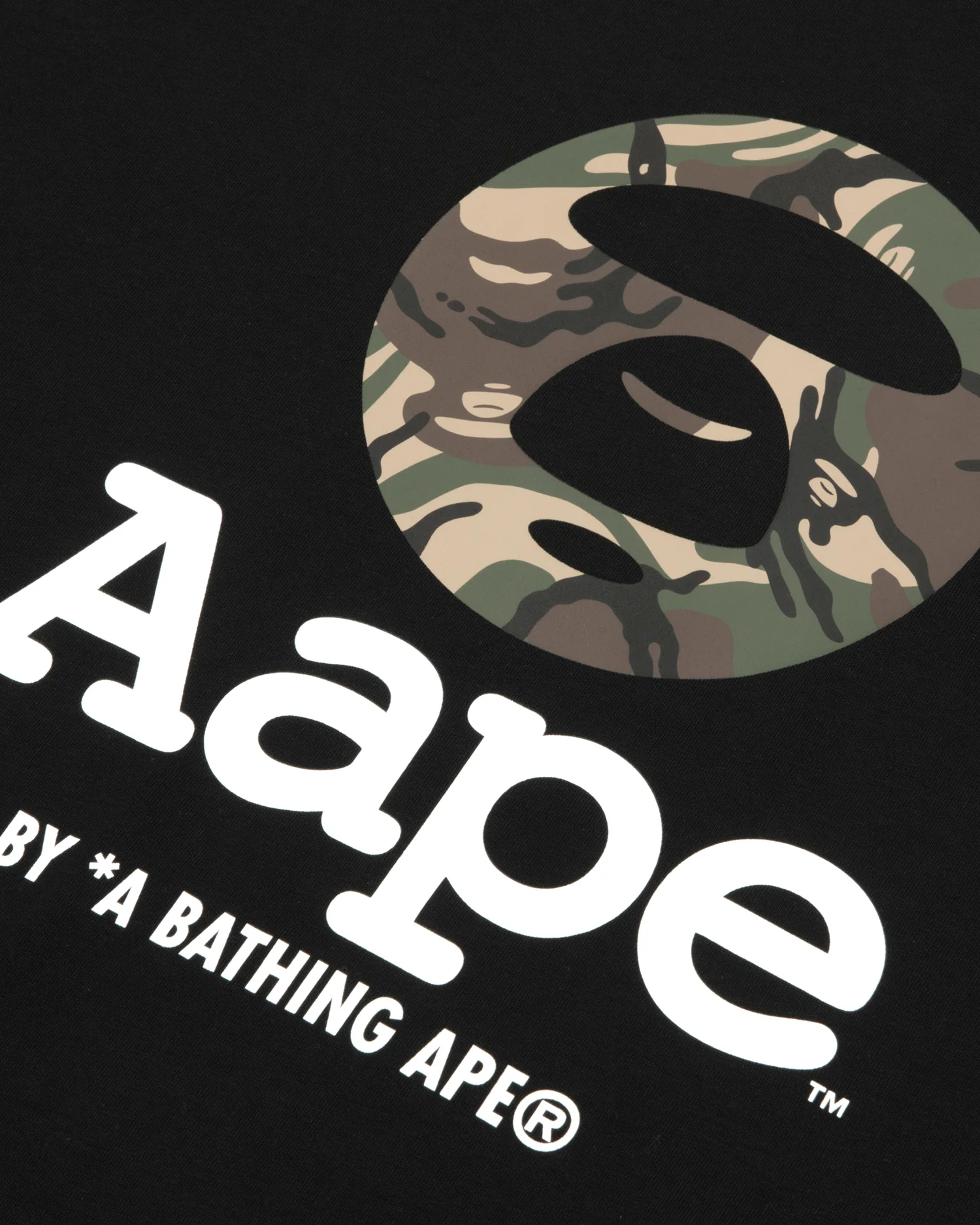 AAPEUNVS camo moonface tee - Image 8