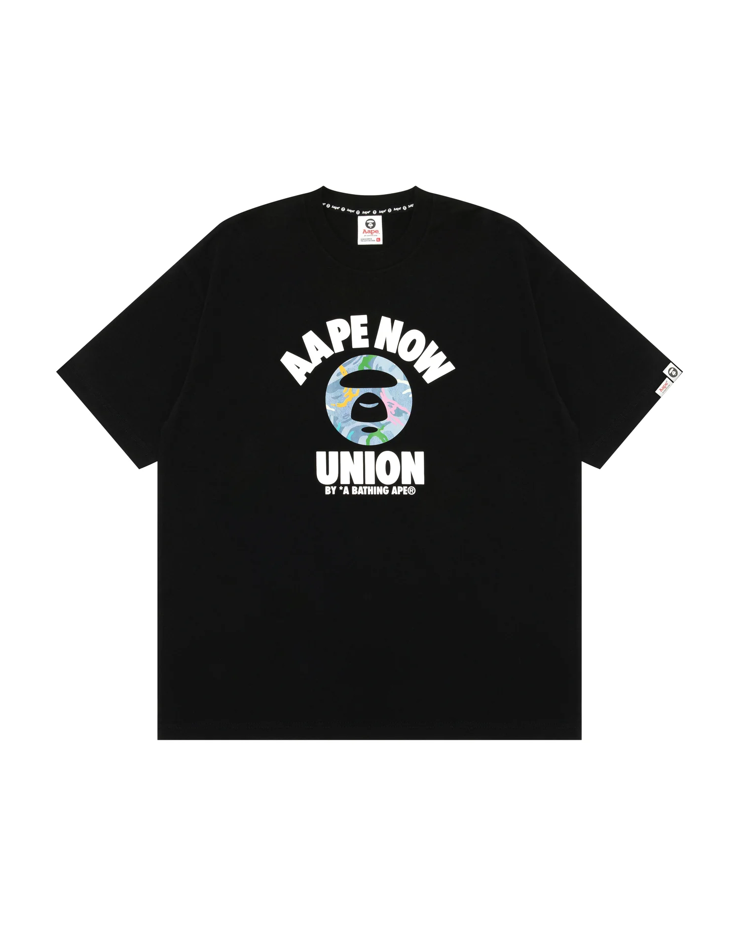 AAPENOW moonface logo short sleeve tee