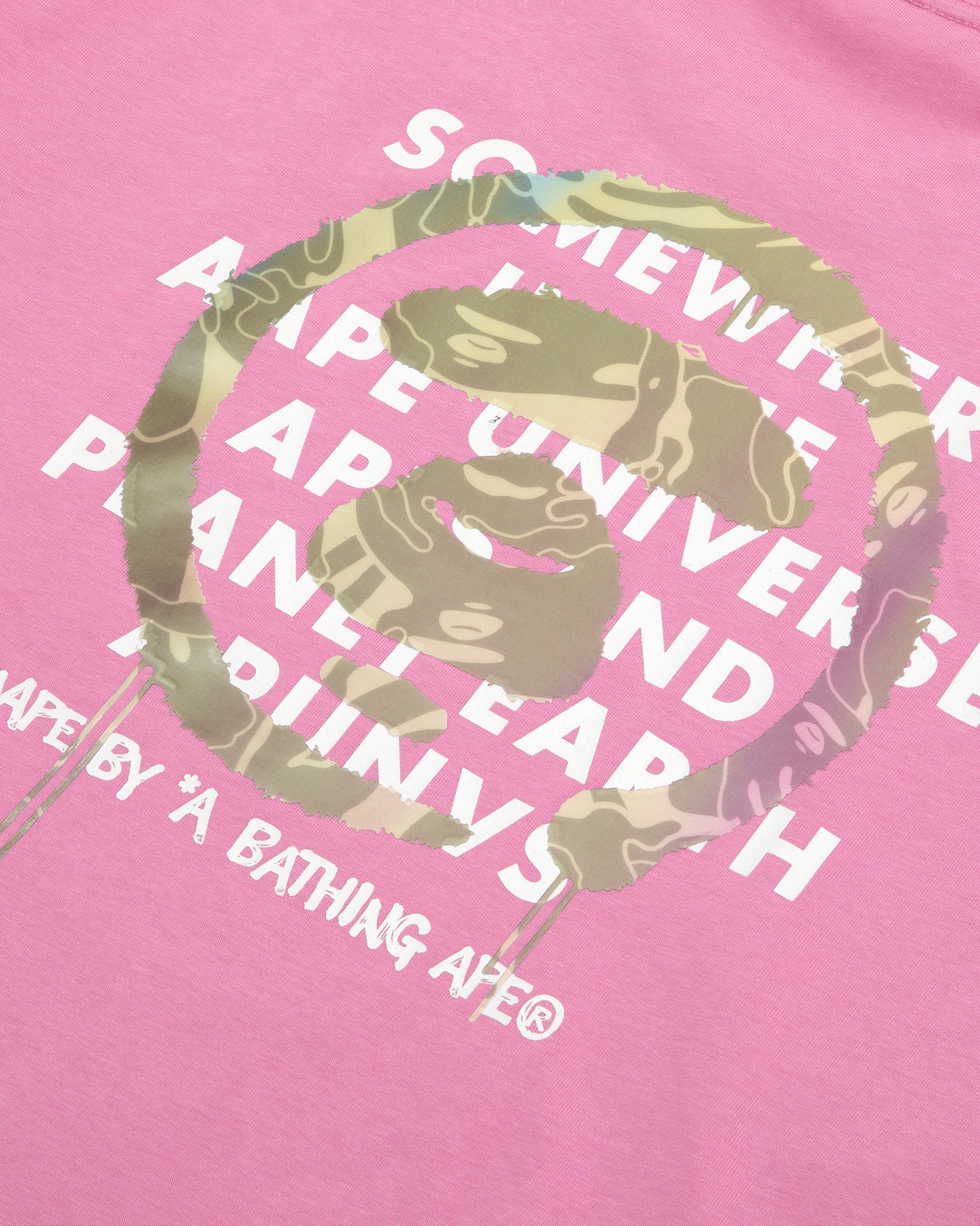 AAPEUNVS moonface logo tee - Image 14