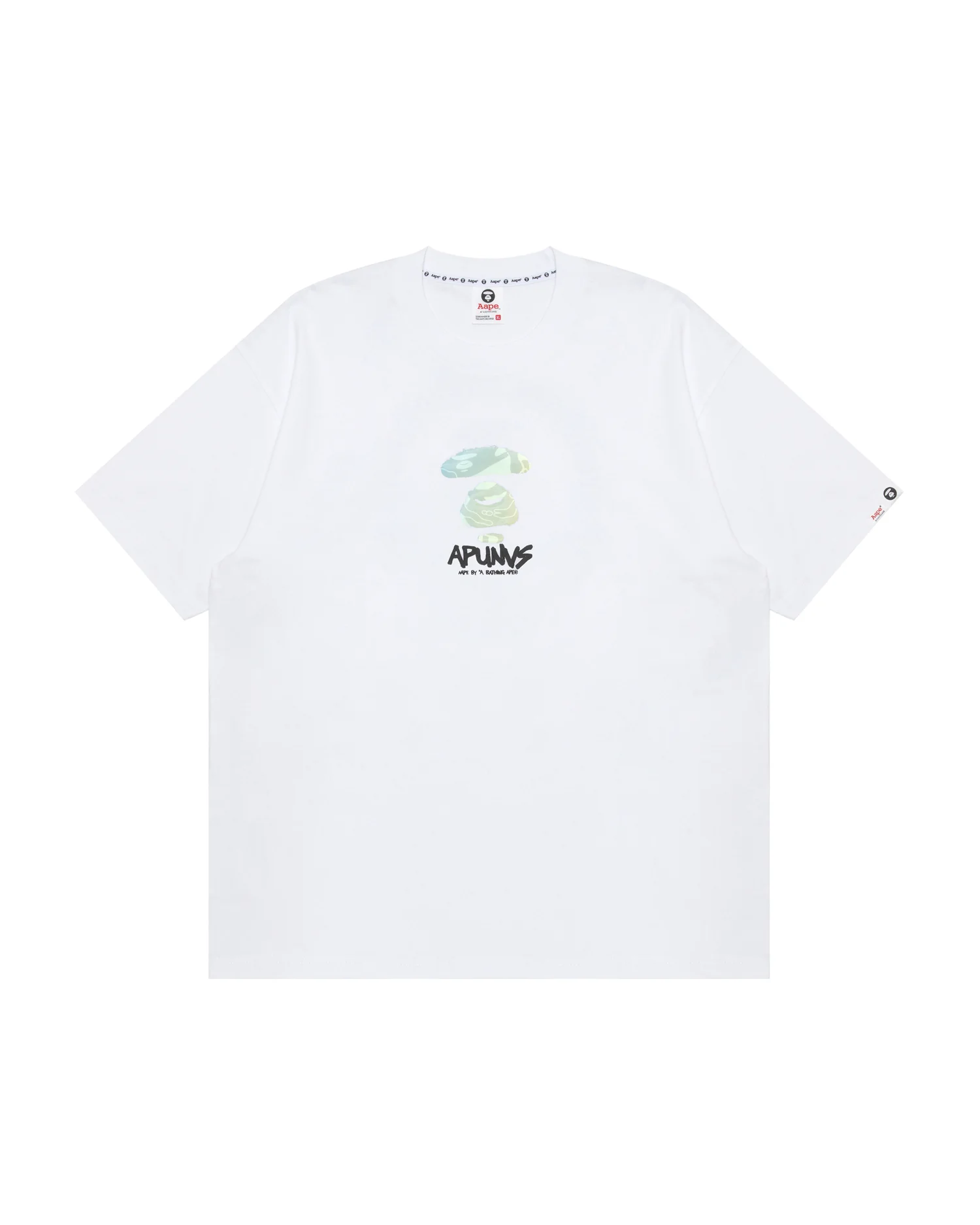 AAPEUNVS moonface logo tee - Image 16