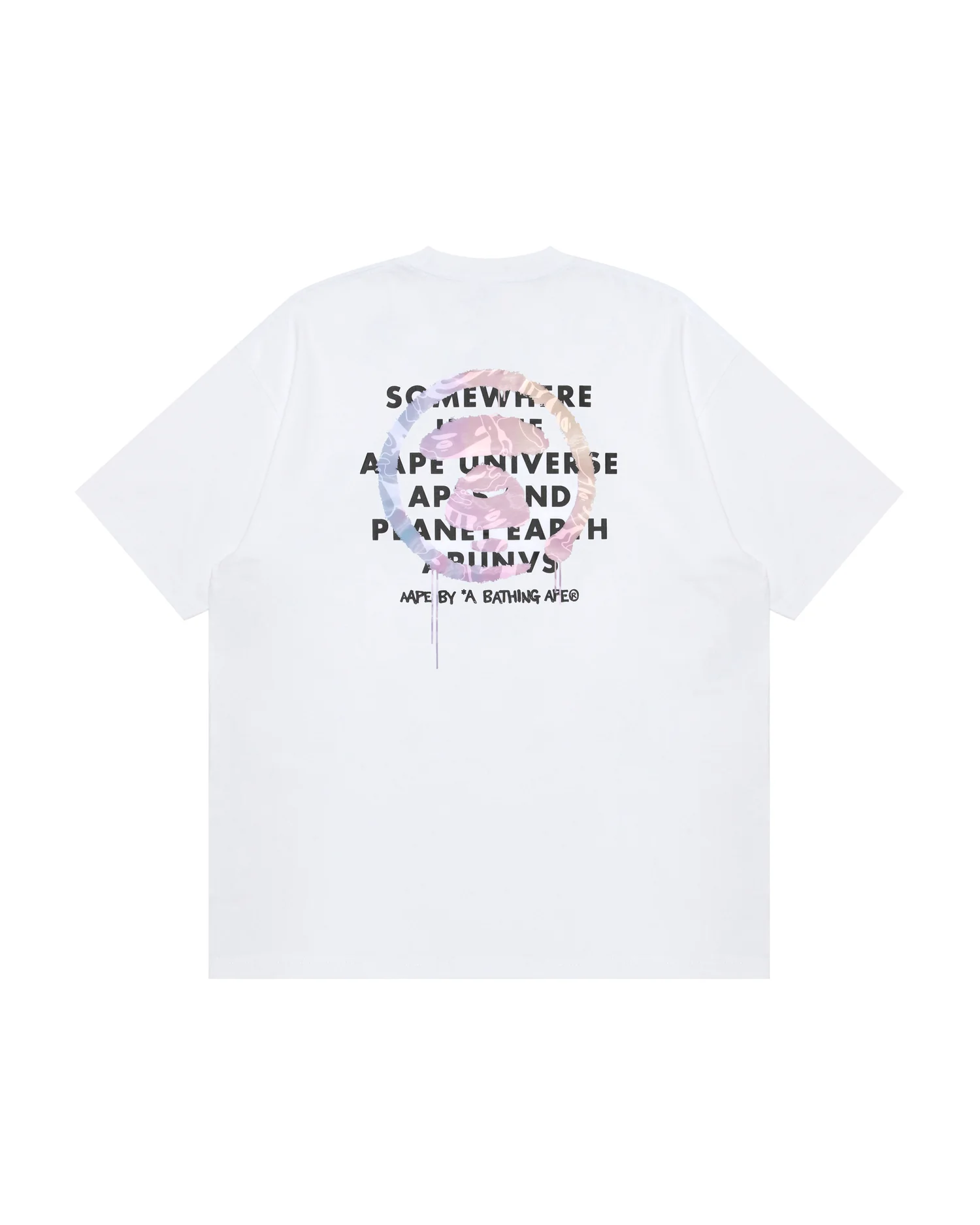 AAPEUNVS moonface logo tee - Image 17