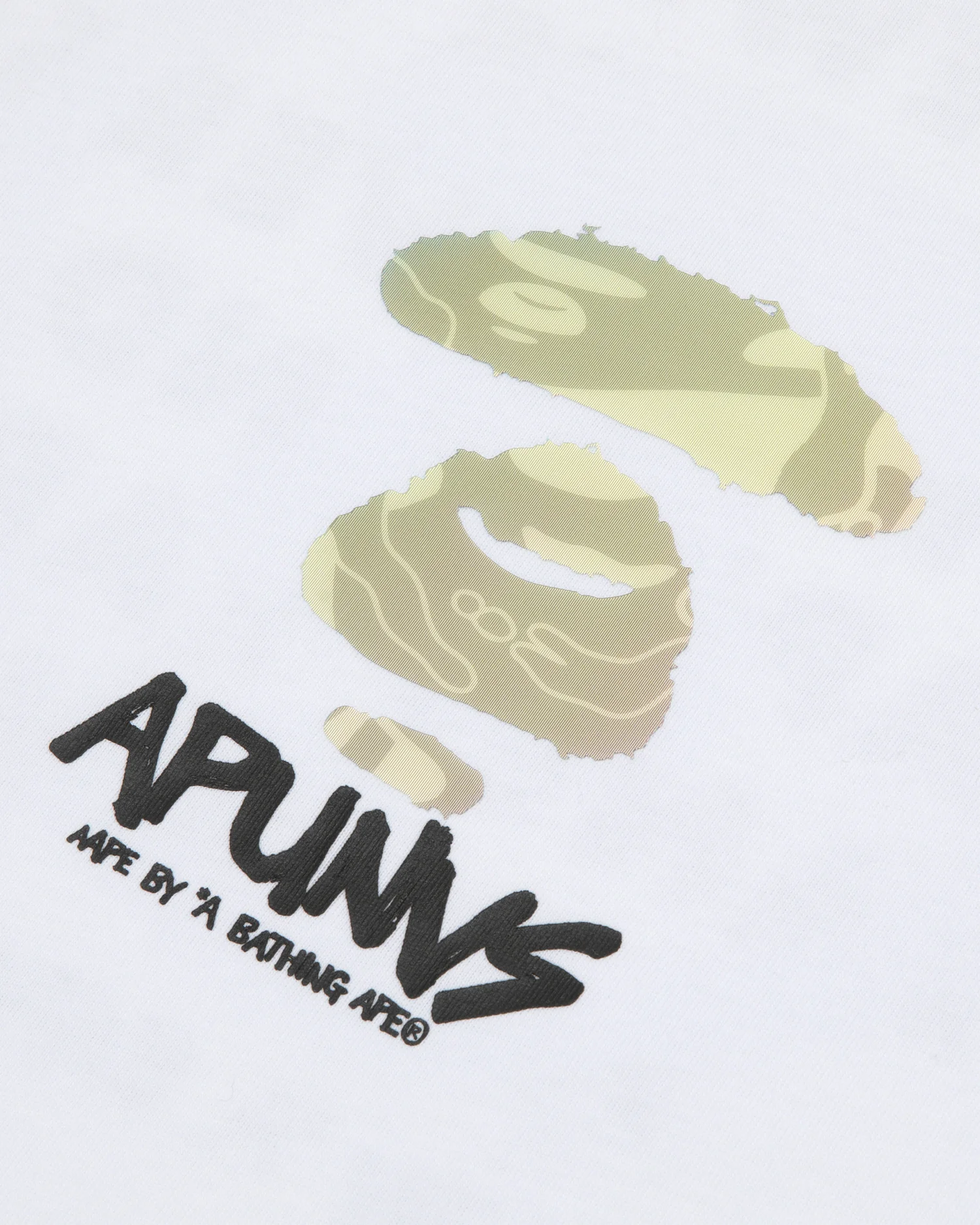 AAPEUNVS moonface logo tee - Image 19