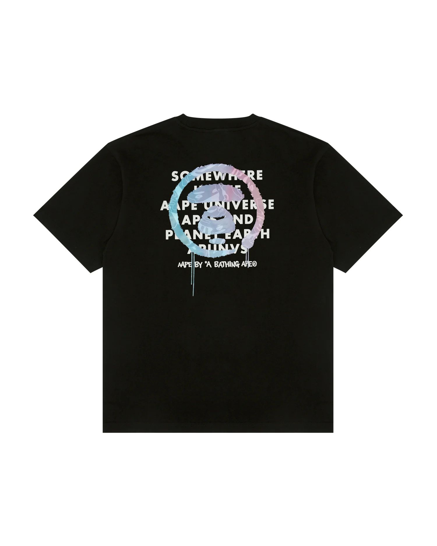 AAPEUNVS moonface logo tee - Image 2