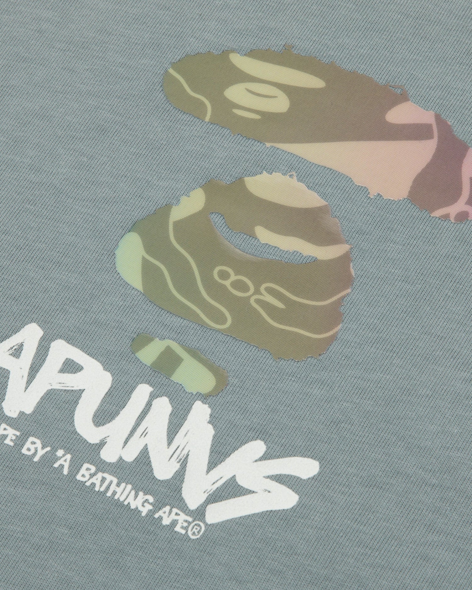AAPEUNVS moonface logo tee - Image 8