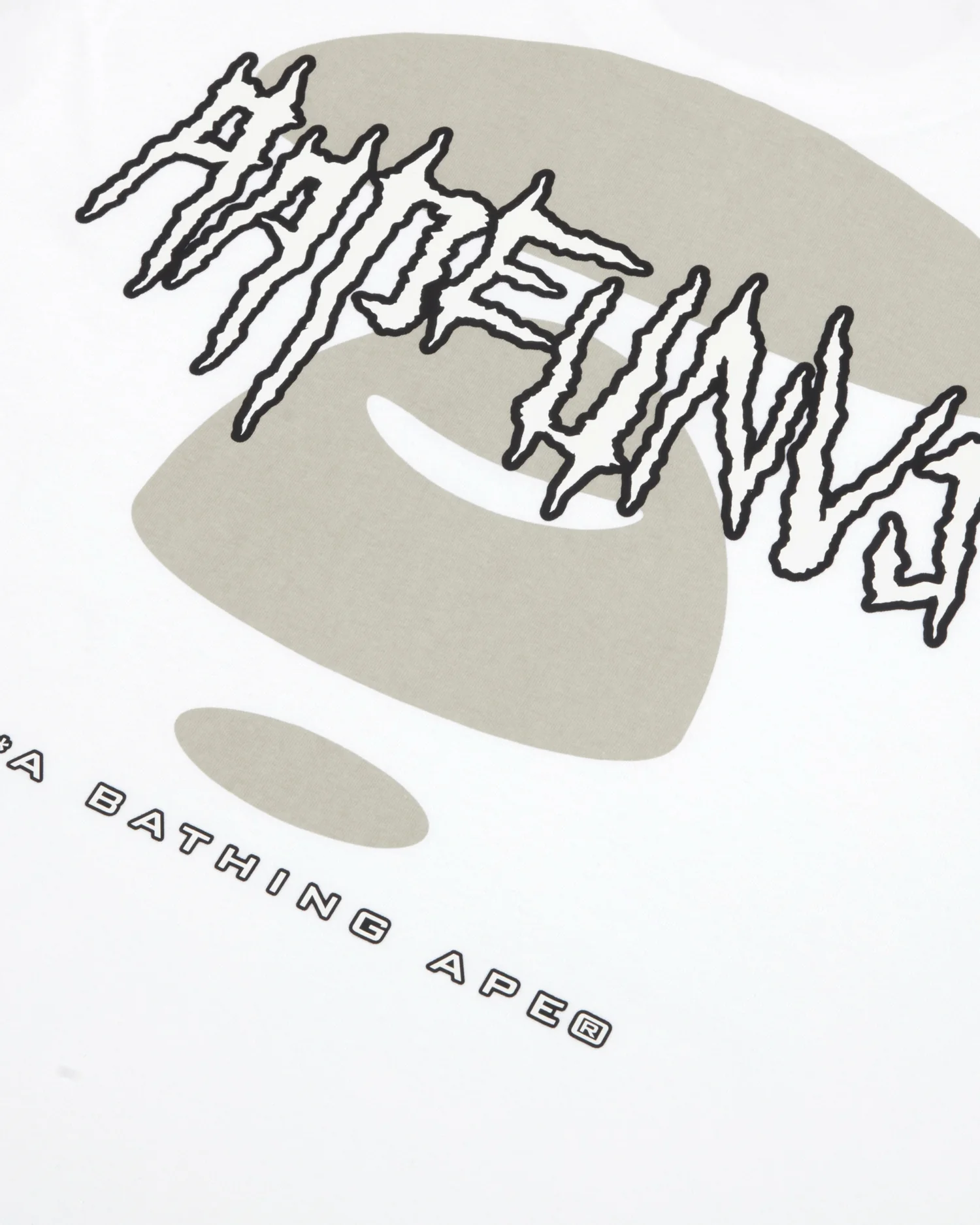 AAPEUNVS moonface tee - Image 4