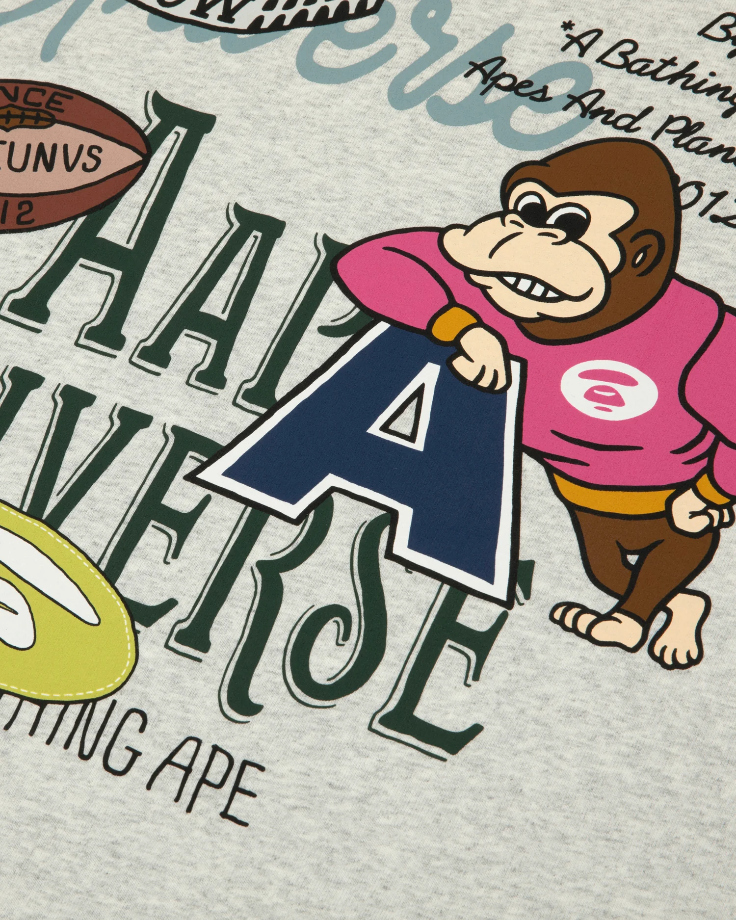 AAPEUNVS moonface graphic tee - Image 4