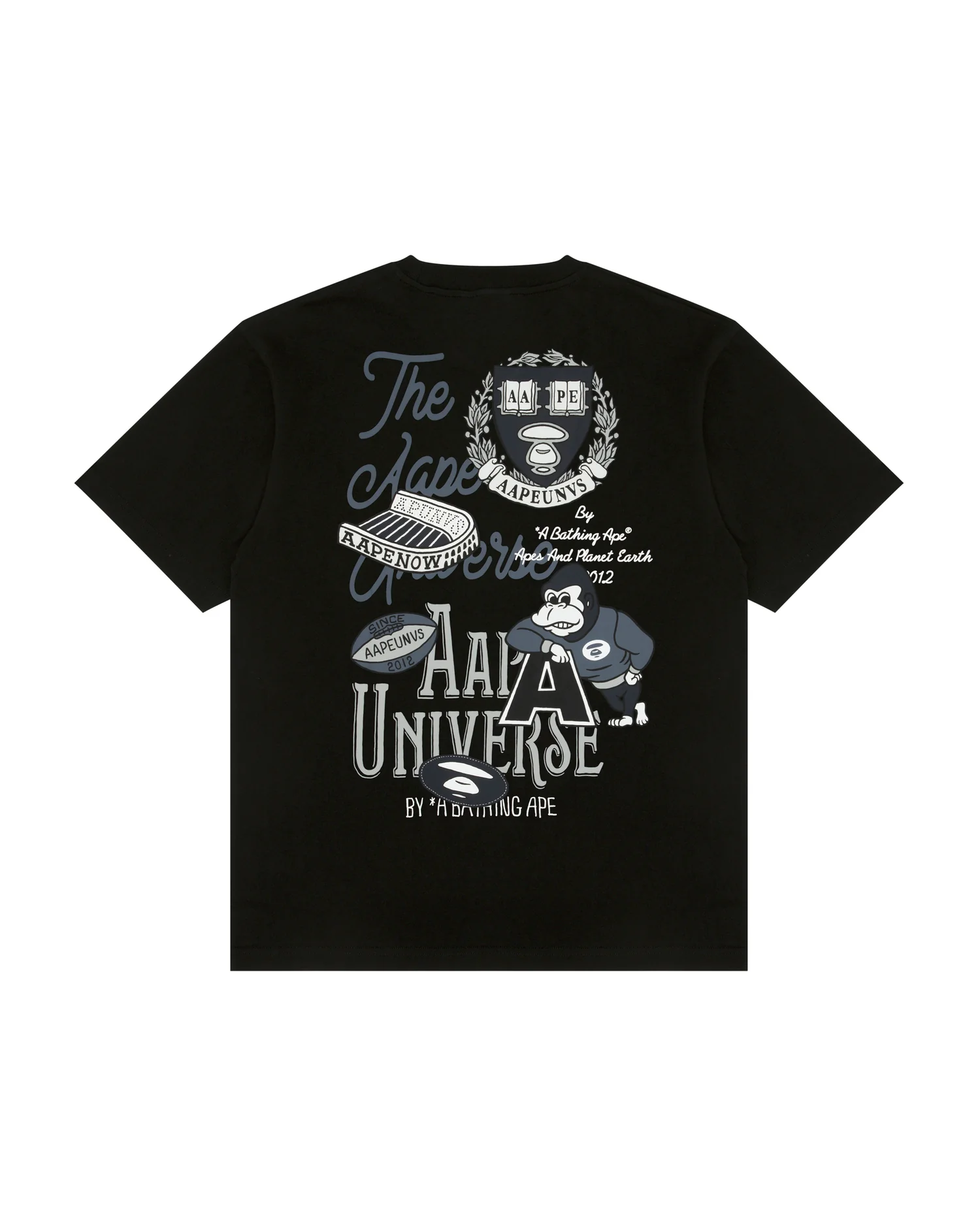 AAPEUNVS moonface graphic tee - Image 2