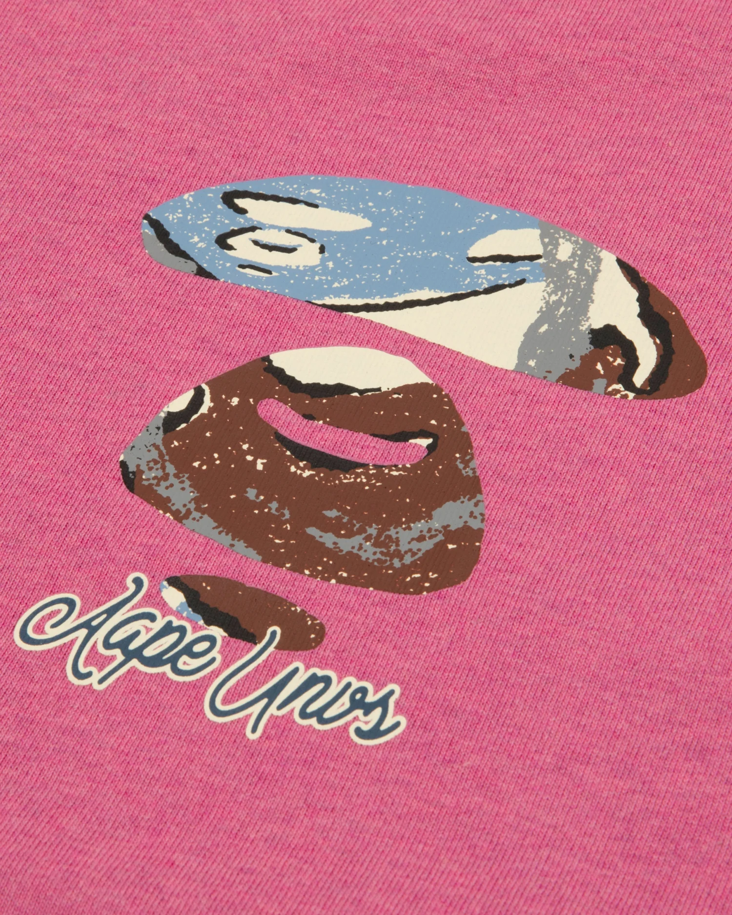 AAPEUNVS moonface graphic tee - Image 3