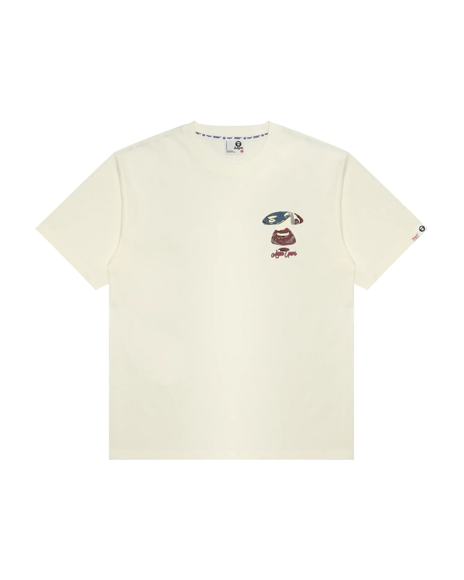 AAPEUNVS moonface graphic tee