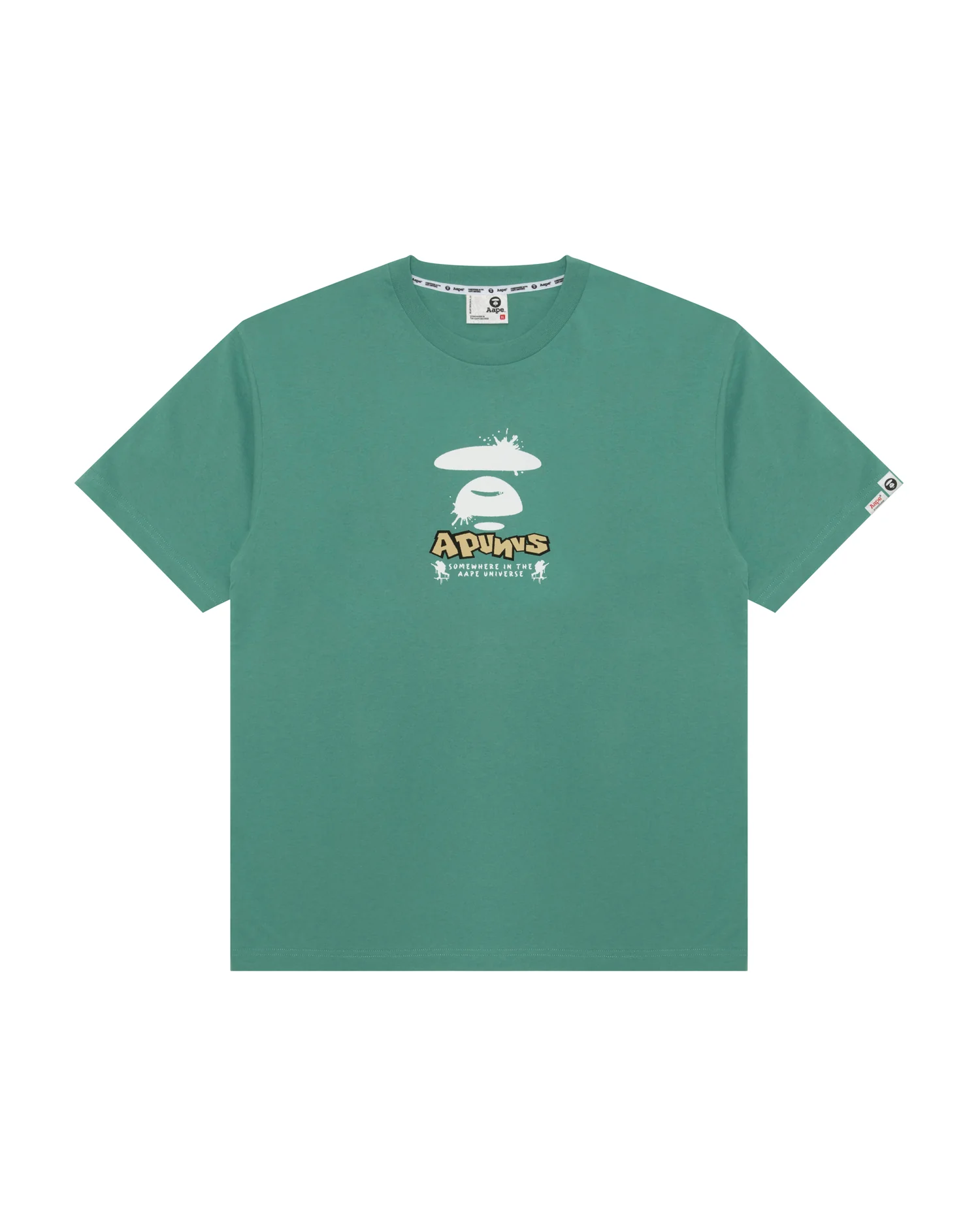 AAPEUNVS moonface graphic tee