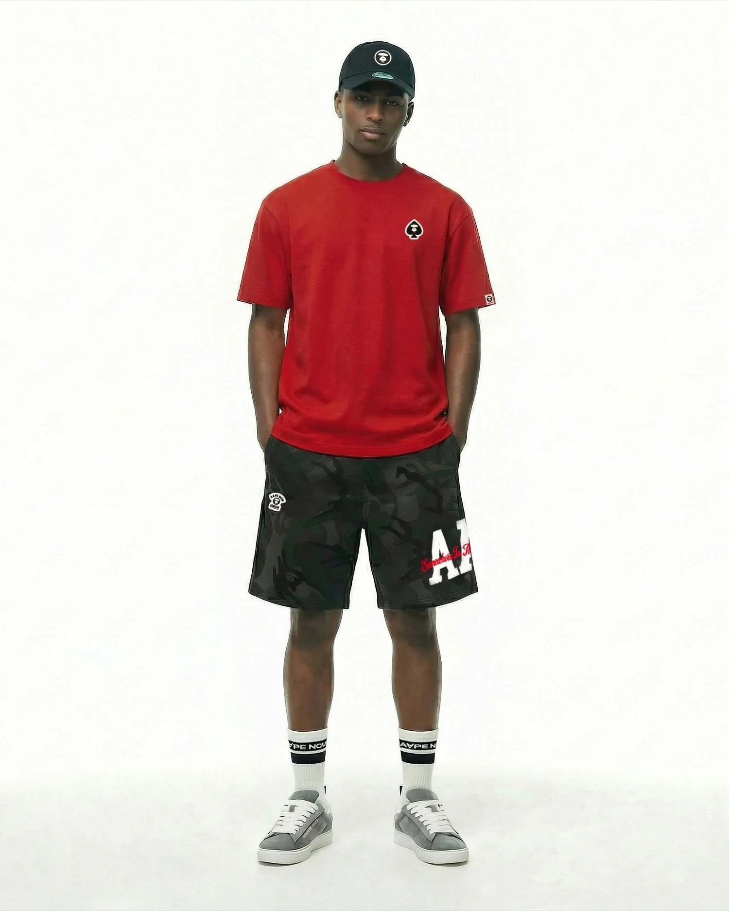 AAPENOW spades moonface tee - Image 12