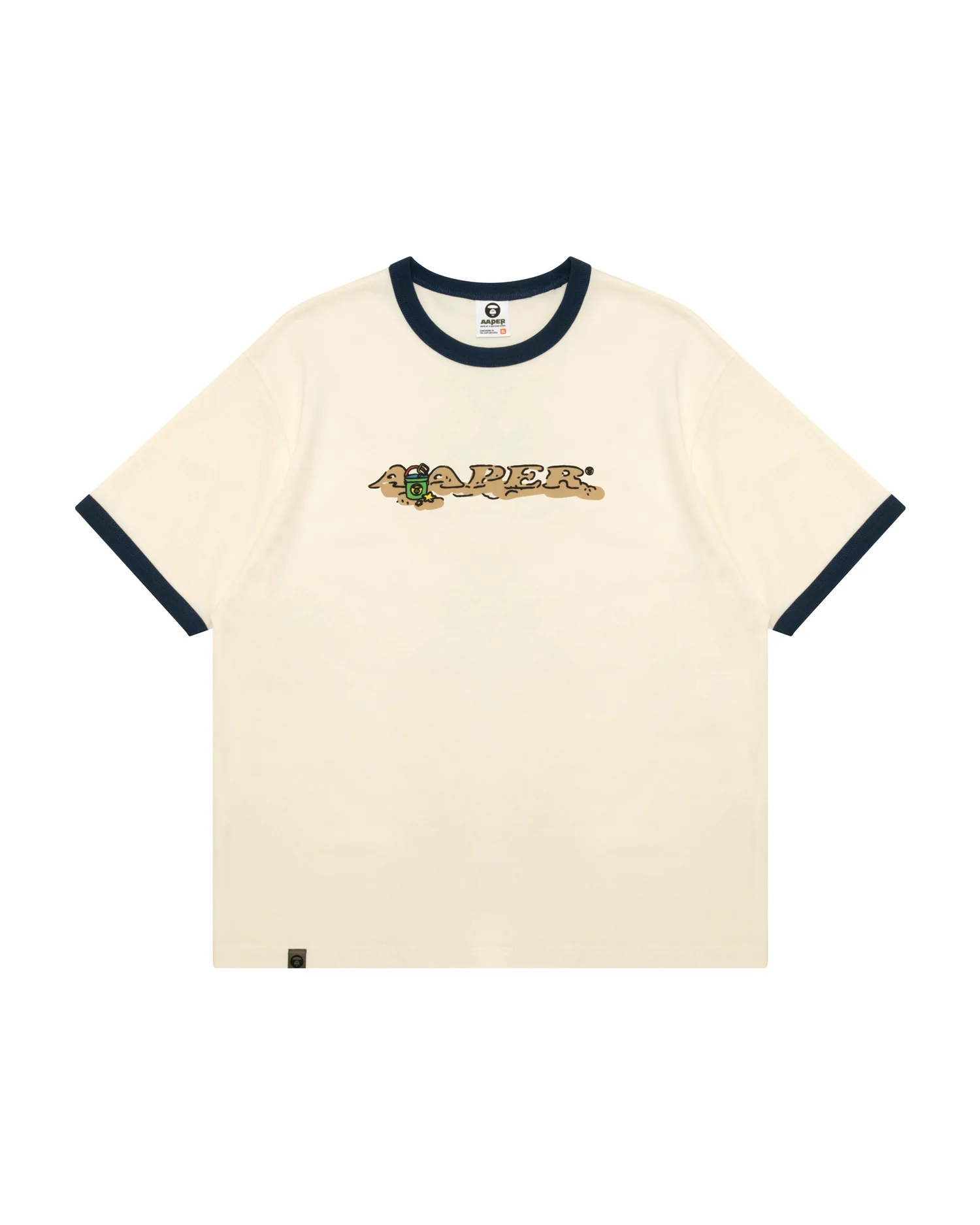 AAPER graphic ringer tee
