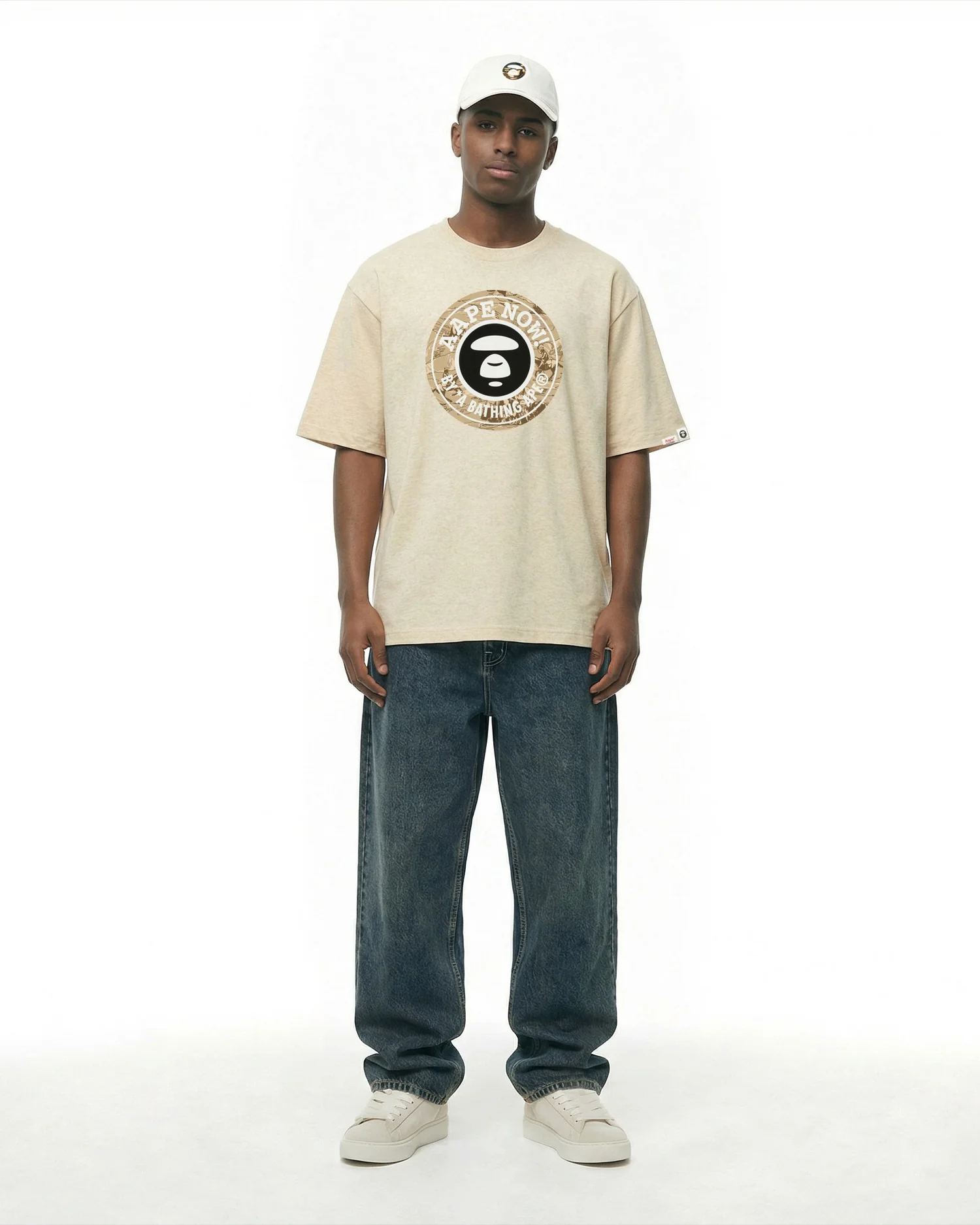 AAPENOW moonface tee - Image 2