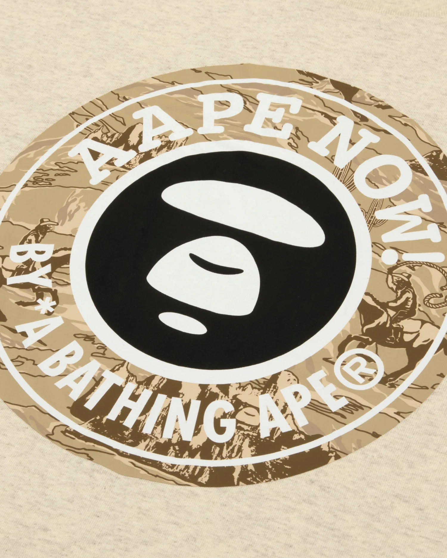 AAPENOW moonface tee - Image 4