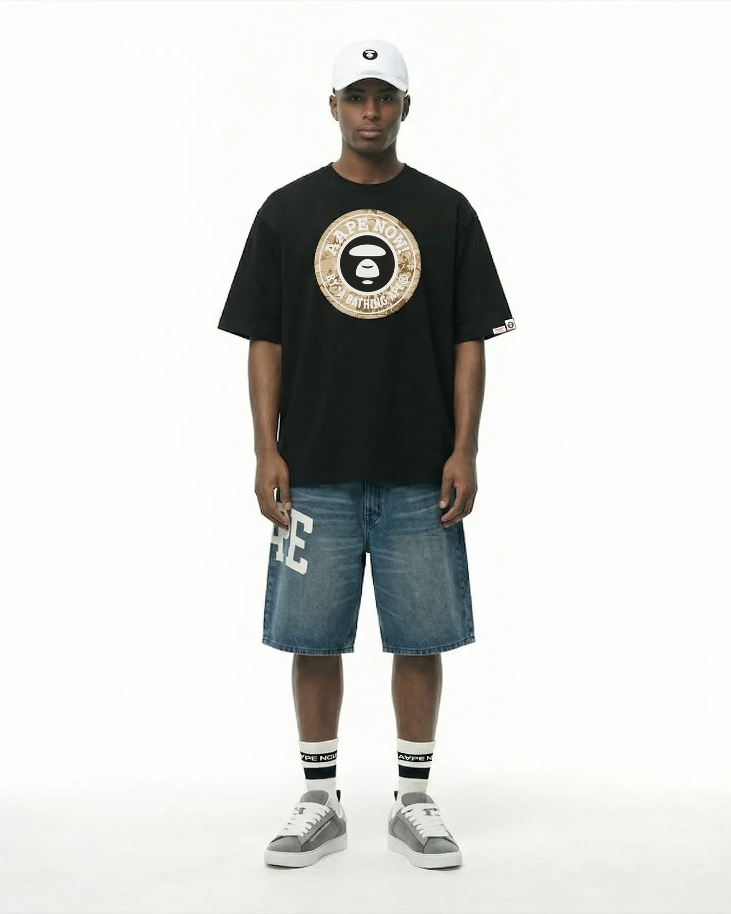 AAPENOW moonface tee - Image 2