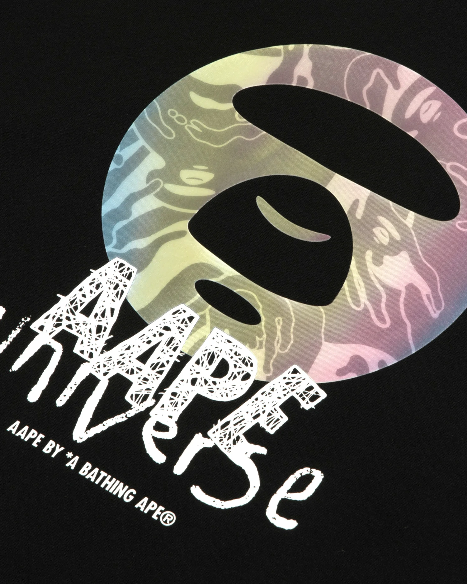 AAPEUNVS moonface tee - Image 4