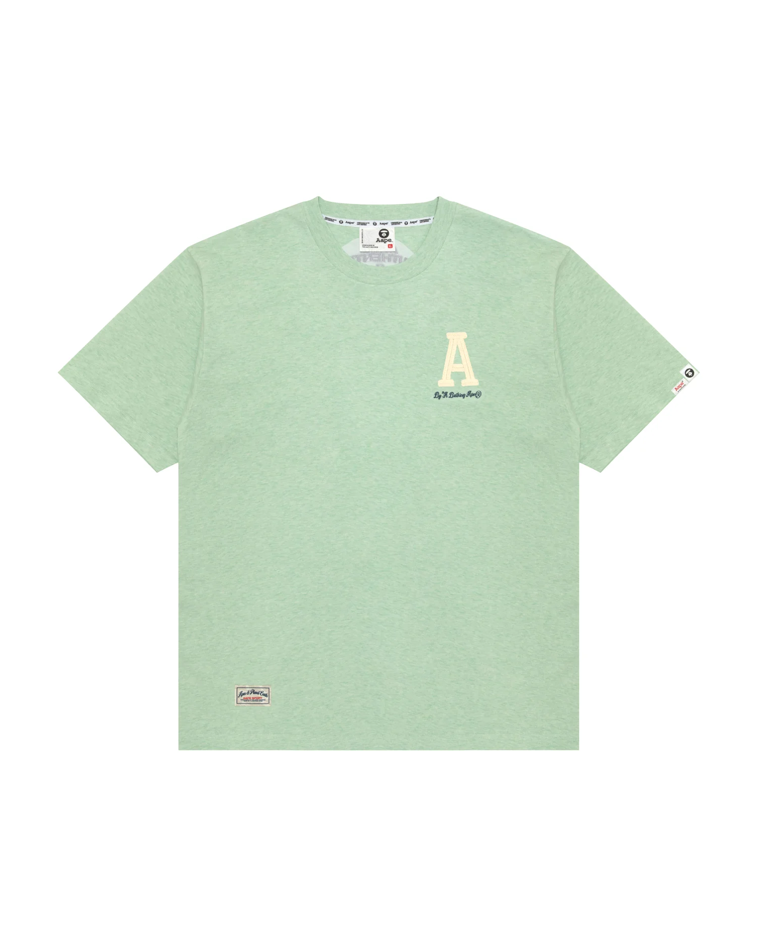 AAPESPORTS letter patch tee