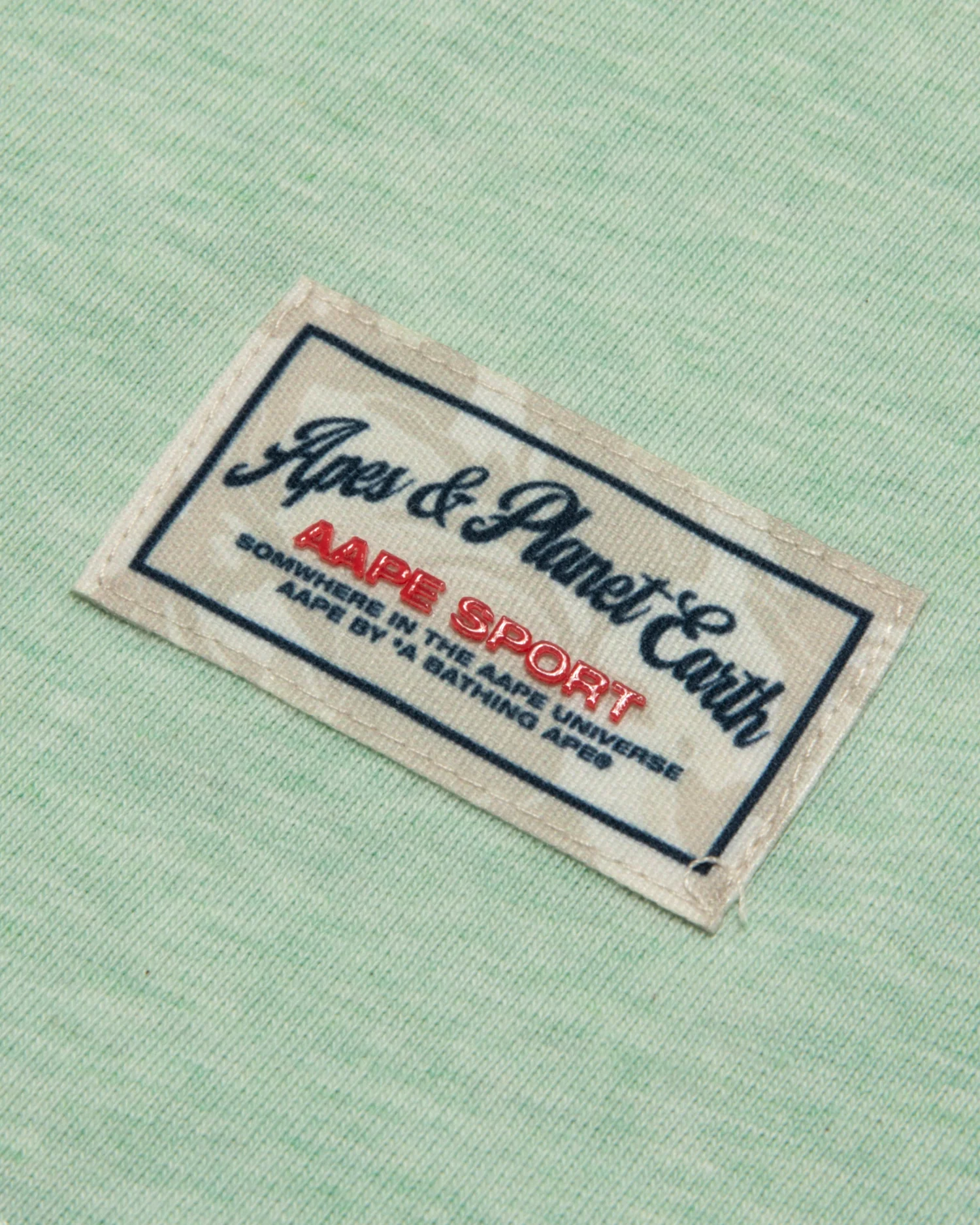 AAPESPORTS letter patch tee - Image 4