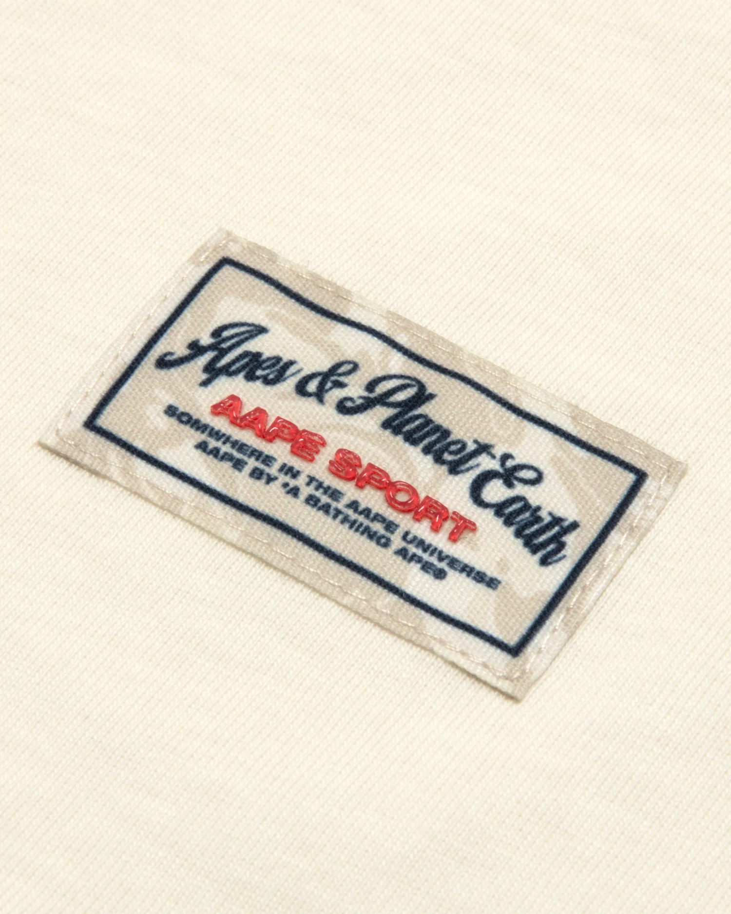 AAPESPORTS letter patch tee - Image 10