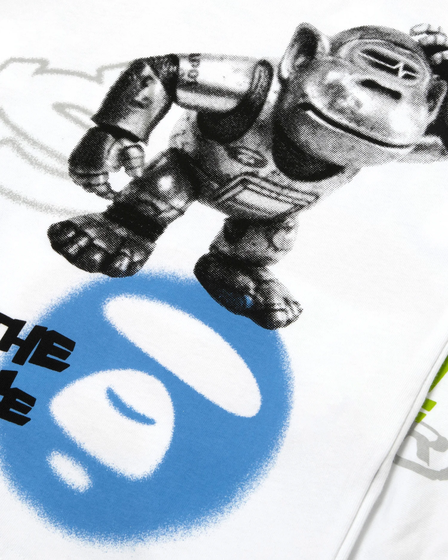 AAPEUNVS graffiti print tee - Image 6