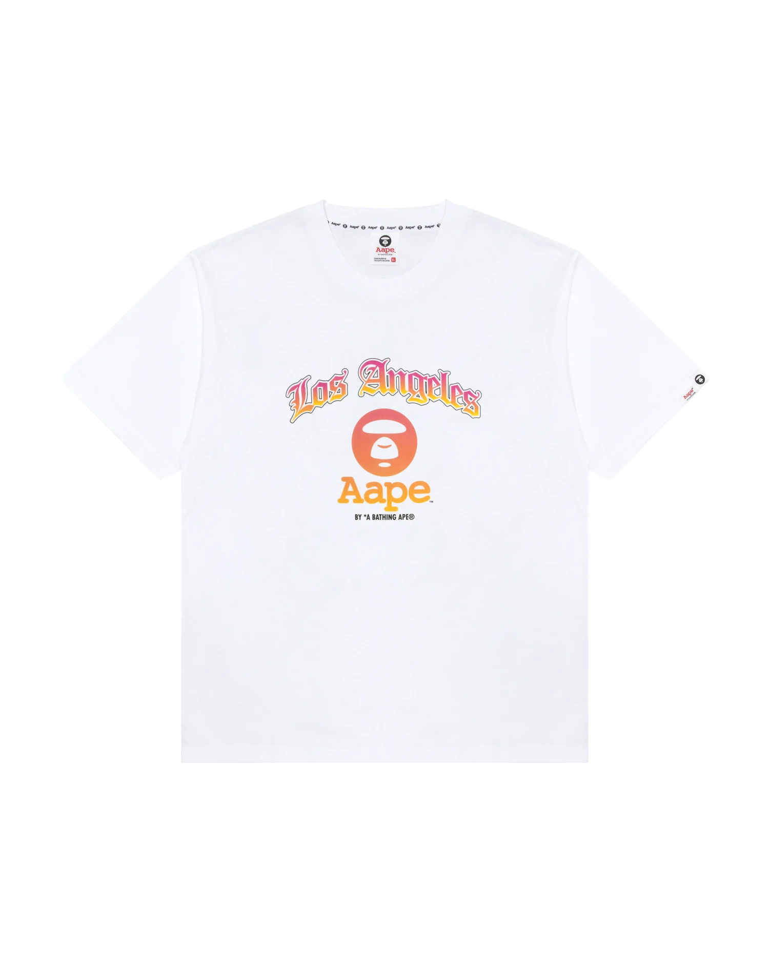 AAPEUNVS Los Angeles moonface tee