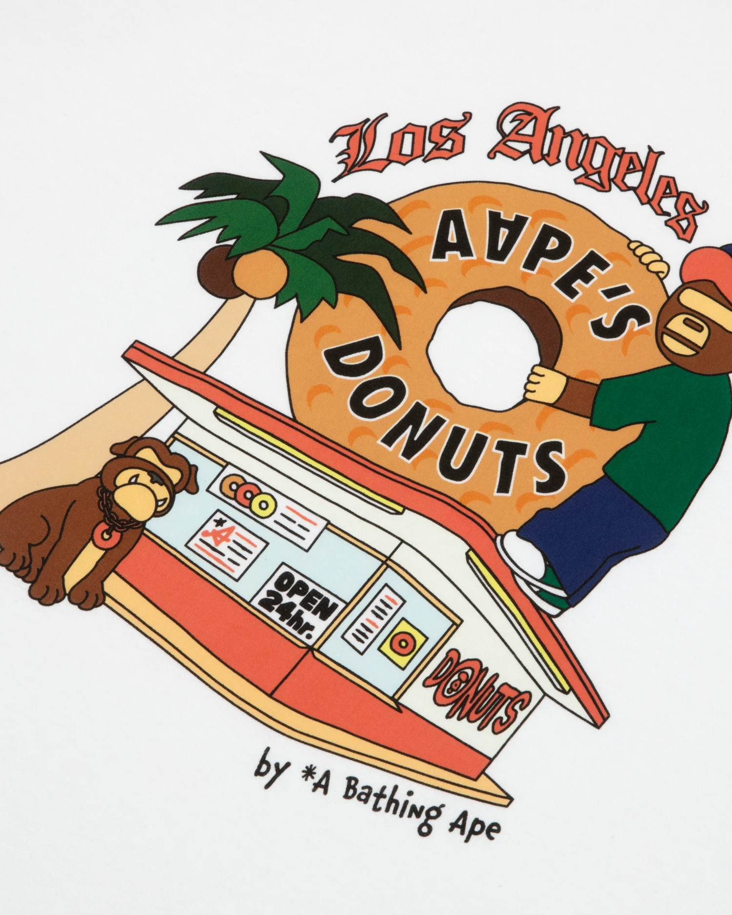 AAPER Los Angeles graphic tee - Image 4