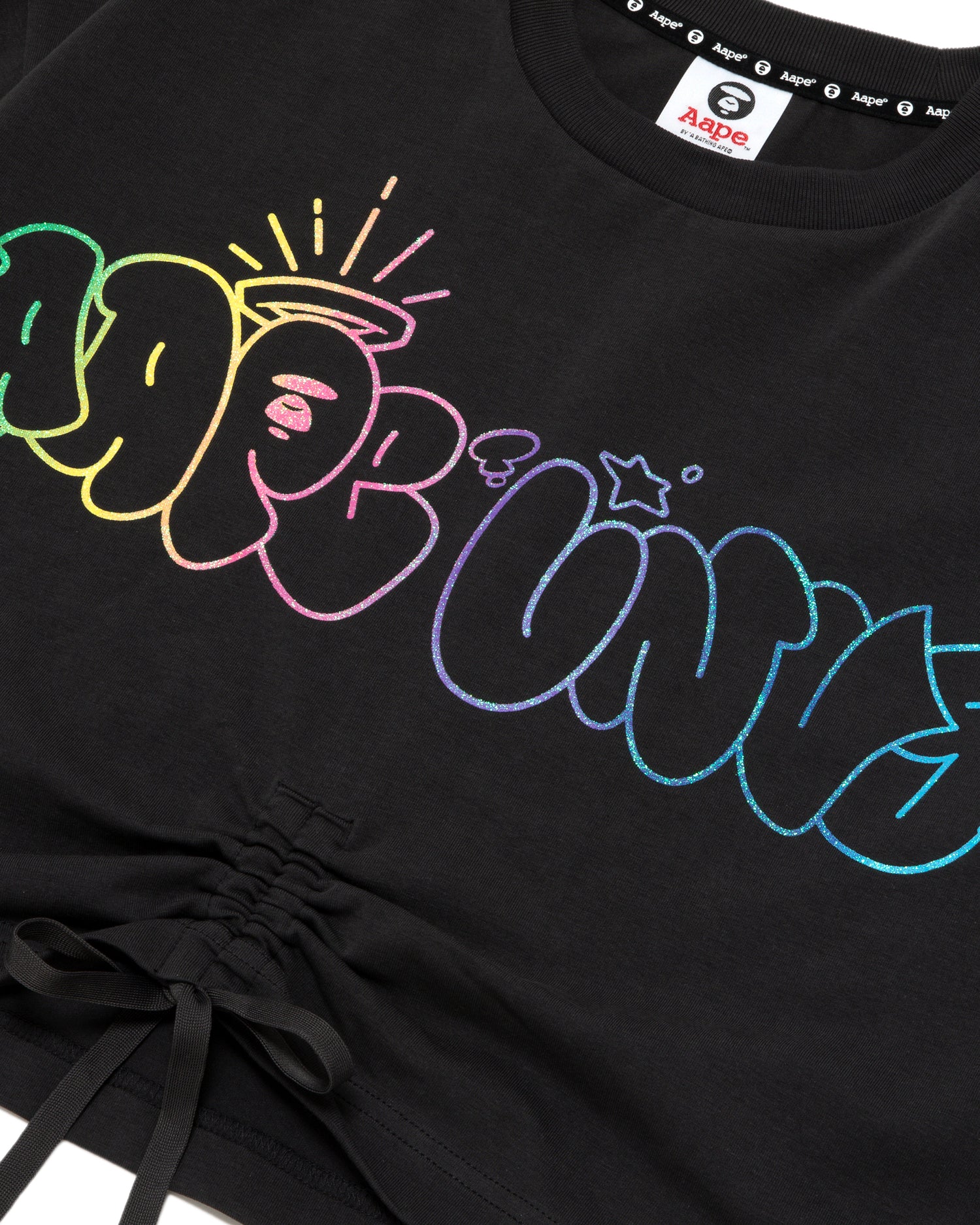 Moonface gradient cropped top - Image 3