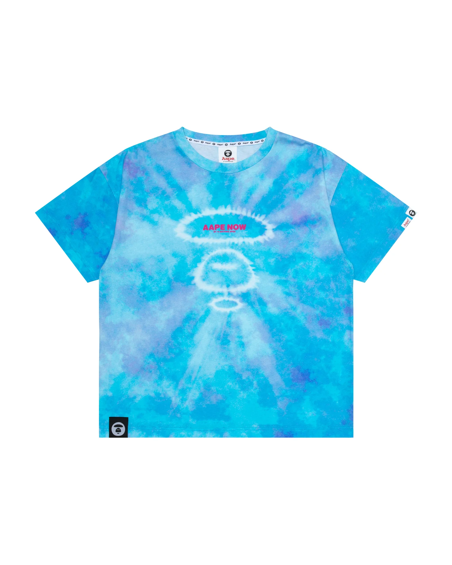 Moonface tie-dye tee