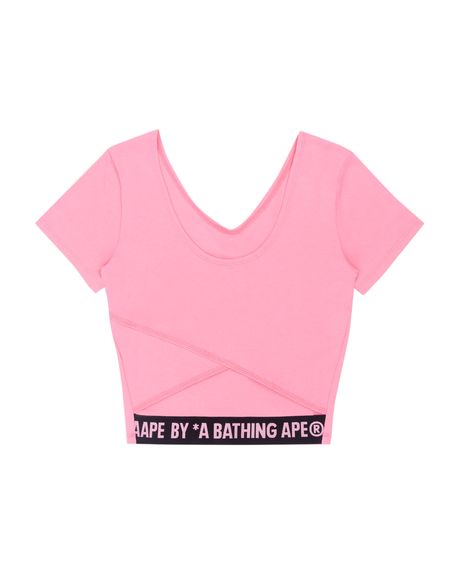 Moonface cropped active tee - Image 7