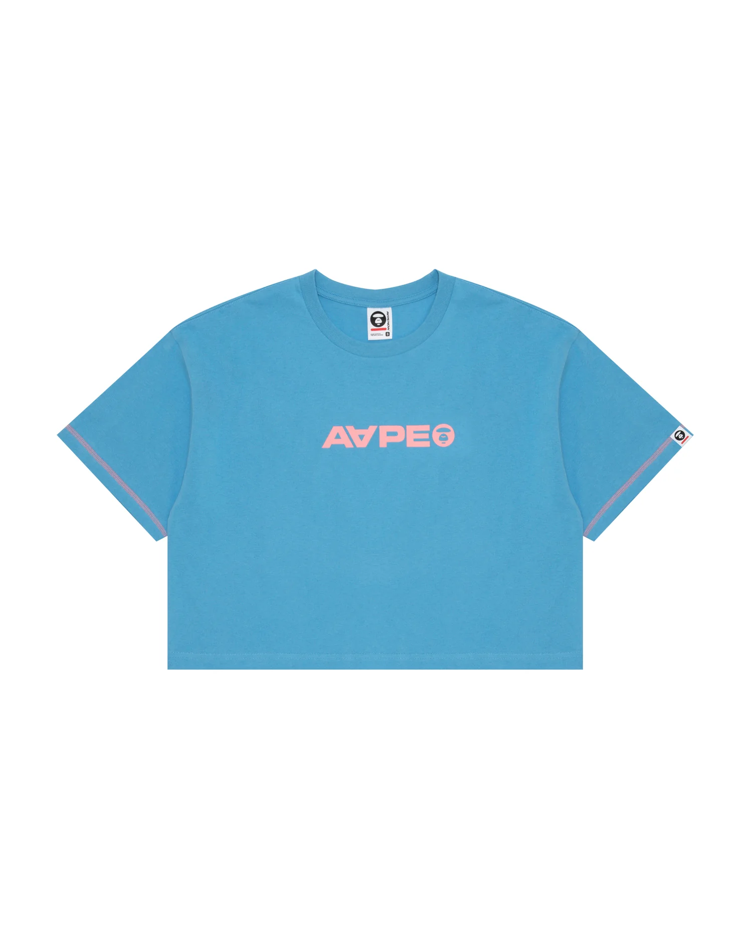 Moonface cropped tee