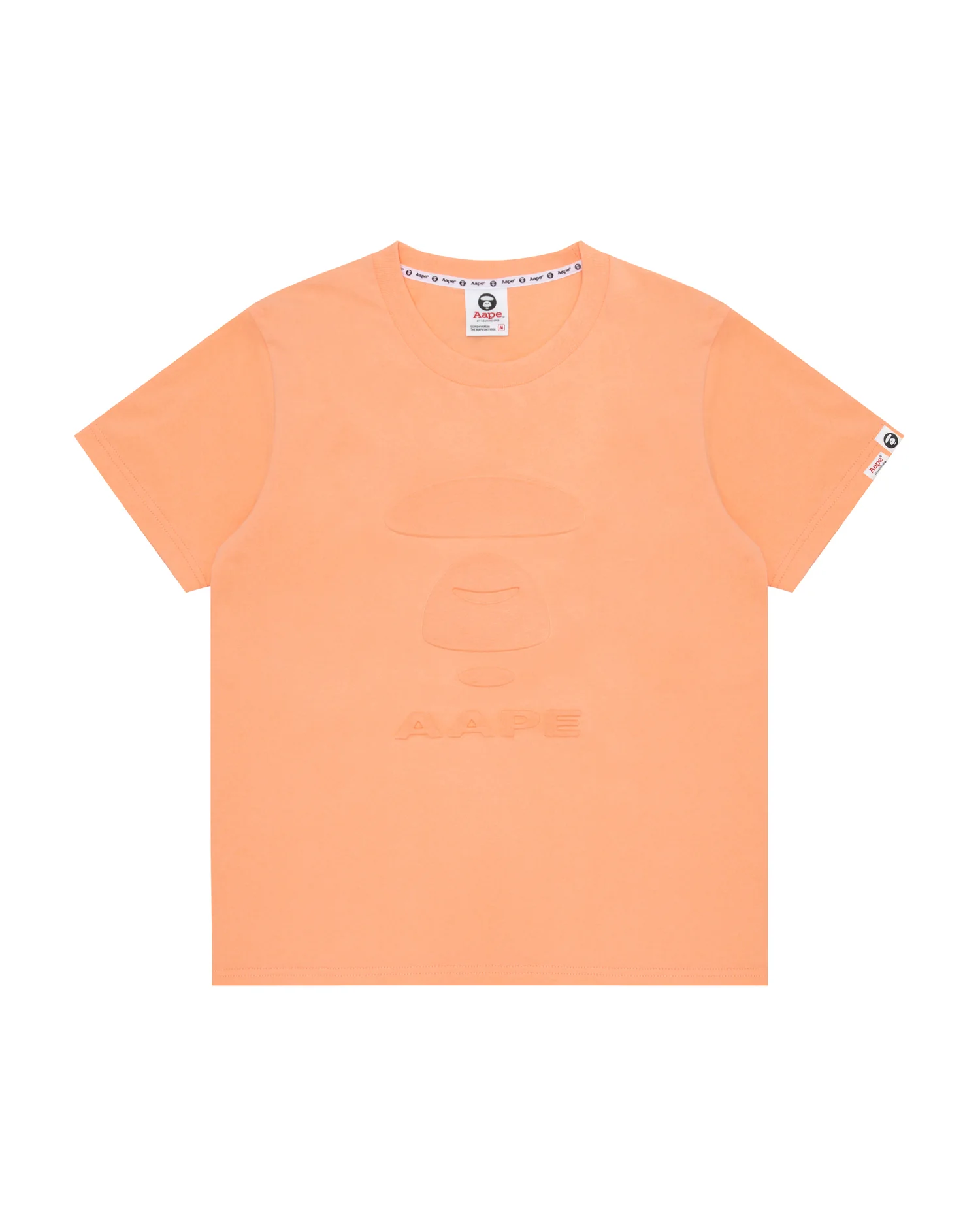 Moonface embossed tee