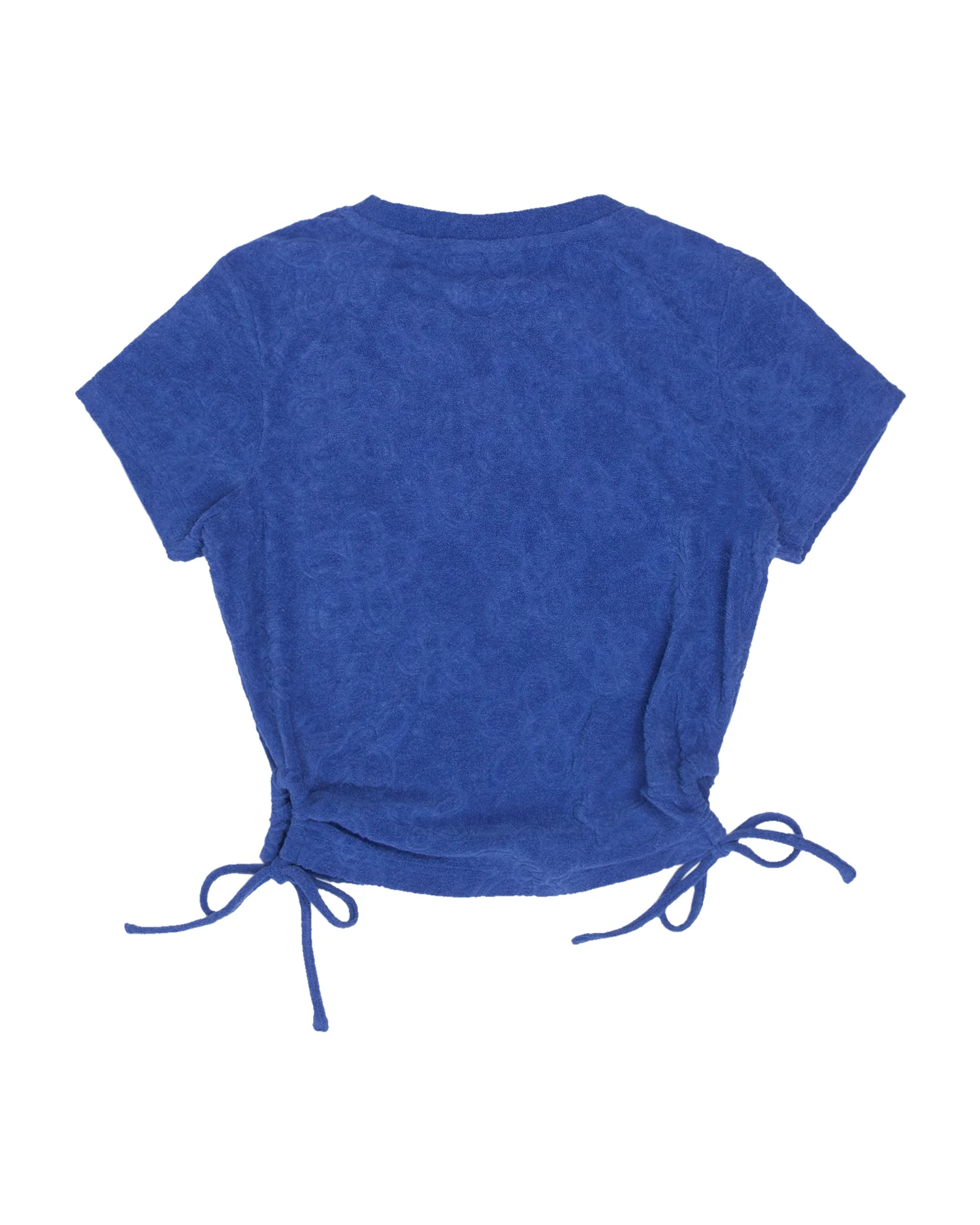 Moonface embroidered patterned self-tie tee - Image 2