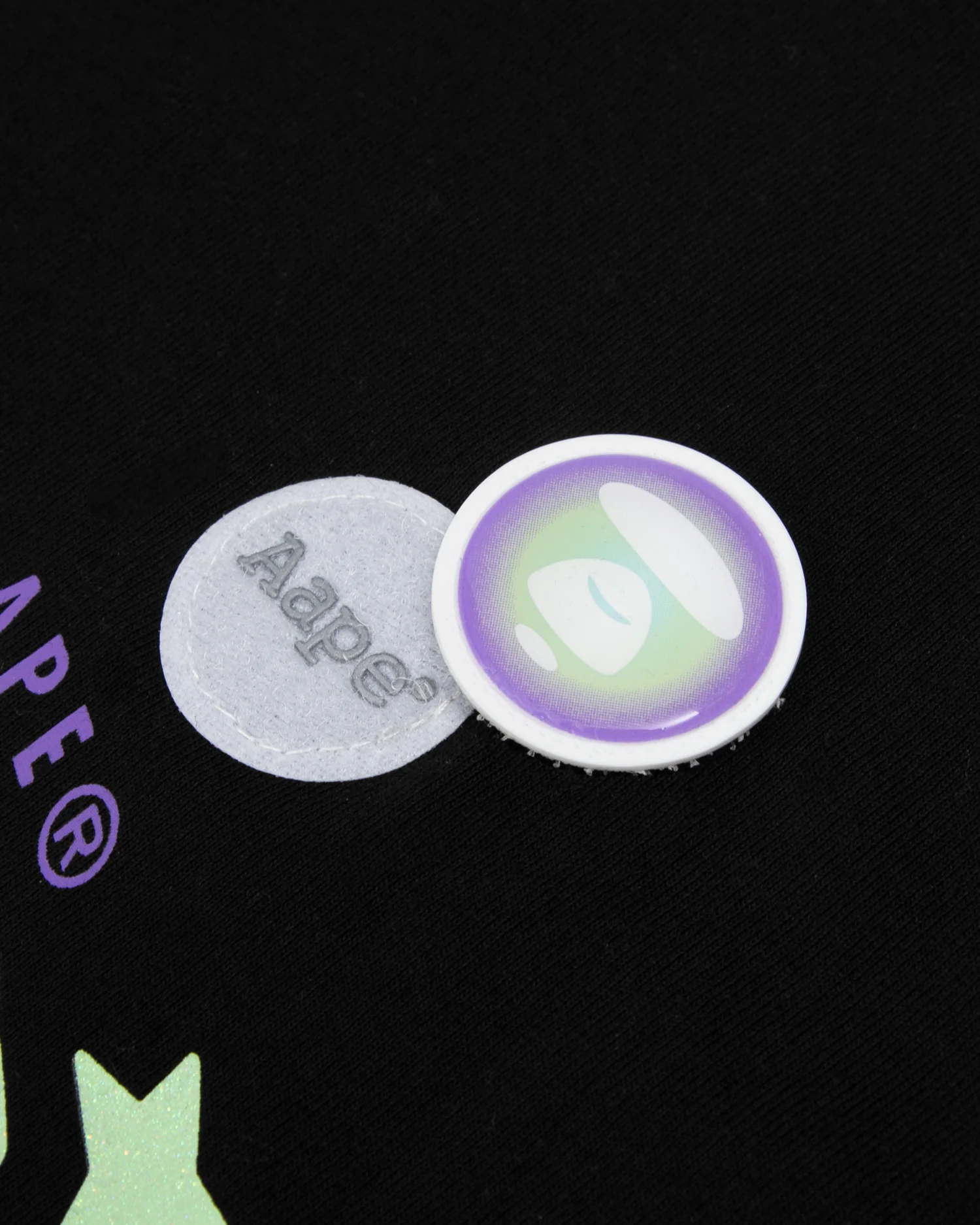 Moonface patch graphic tee - Image 8