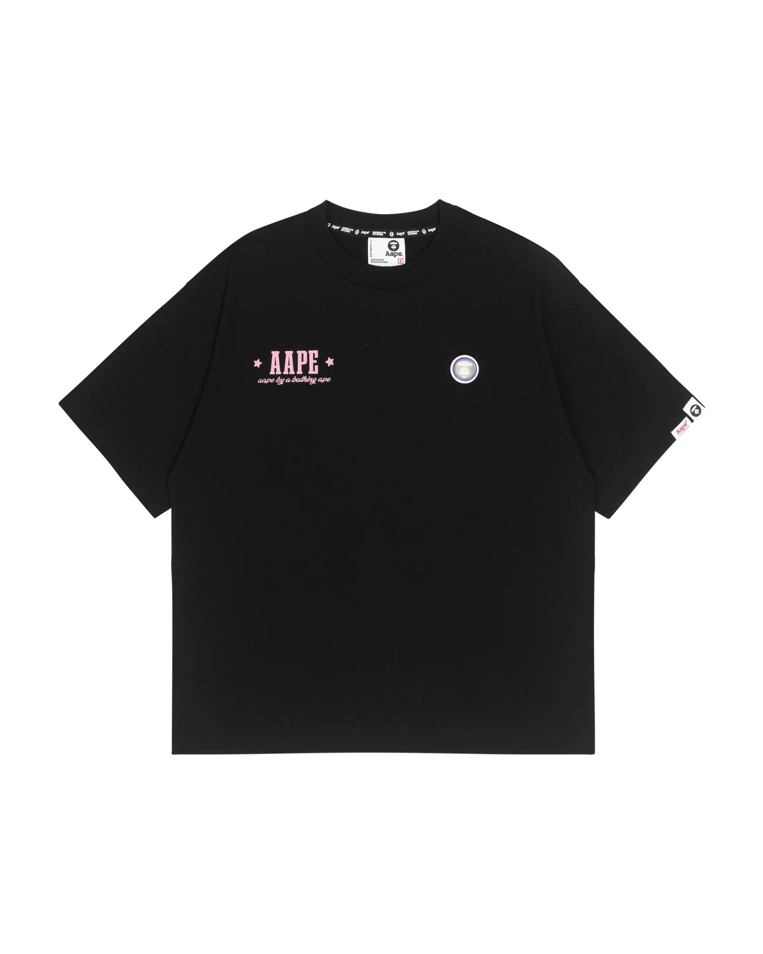 Moonface patch logo graphic tee