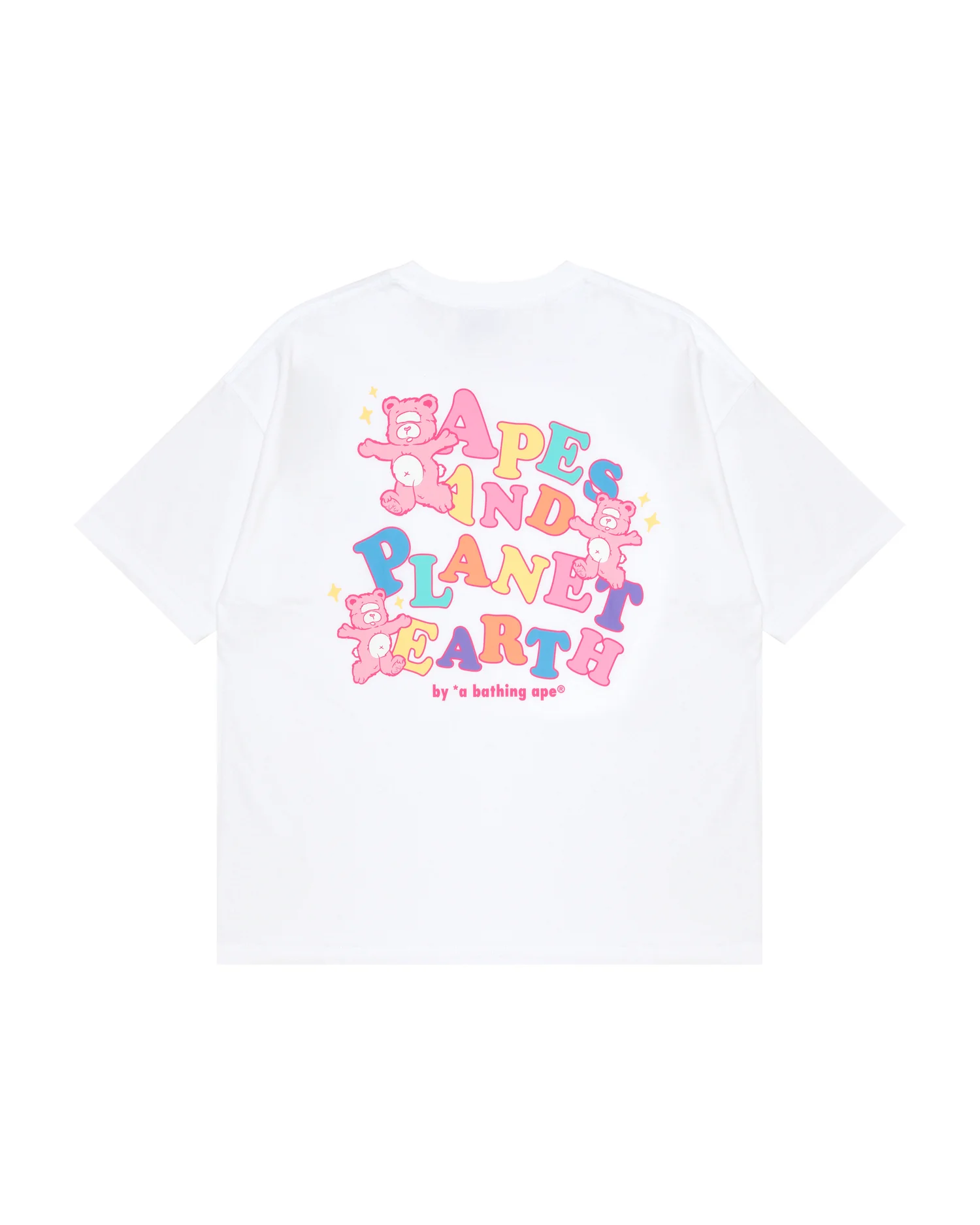 Moonface patch bear graphic tee - Image 12