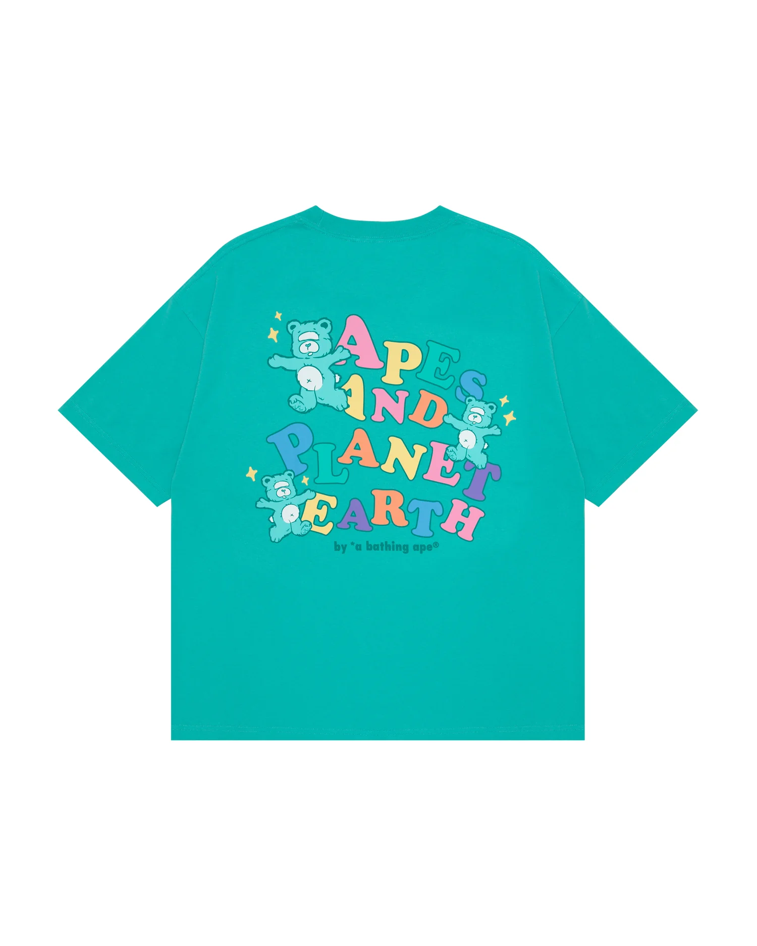 Moonface patch bear graphic tee - Image 7