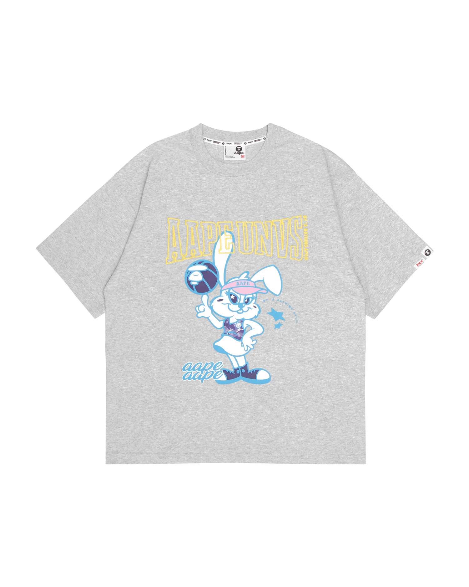 Moonface bunny graphic tee