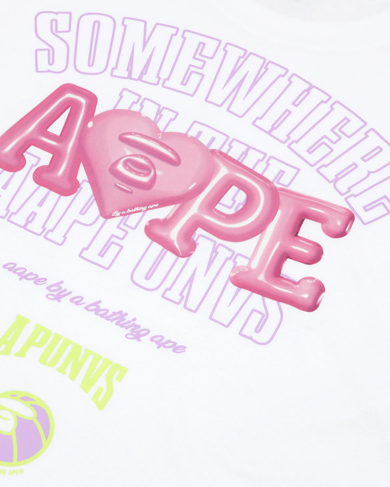 Moonface rabbit embroidered graphic tee - Image 13