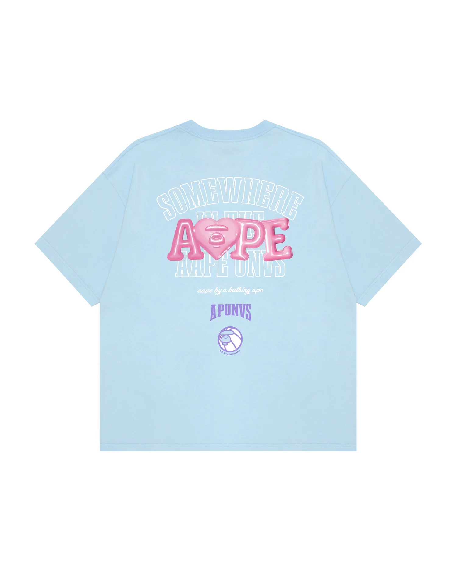 Moonface rabbit embroidered graphic tee - Image 7