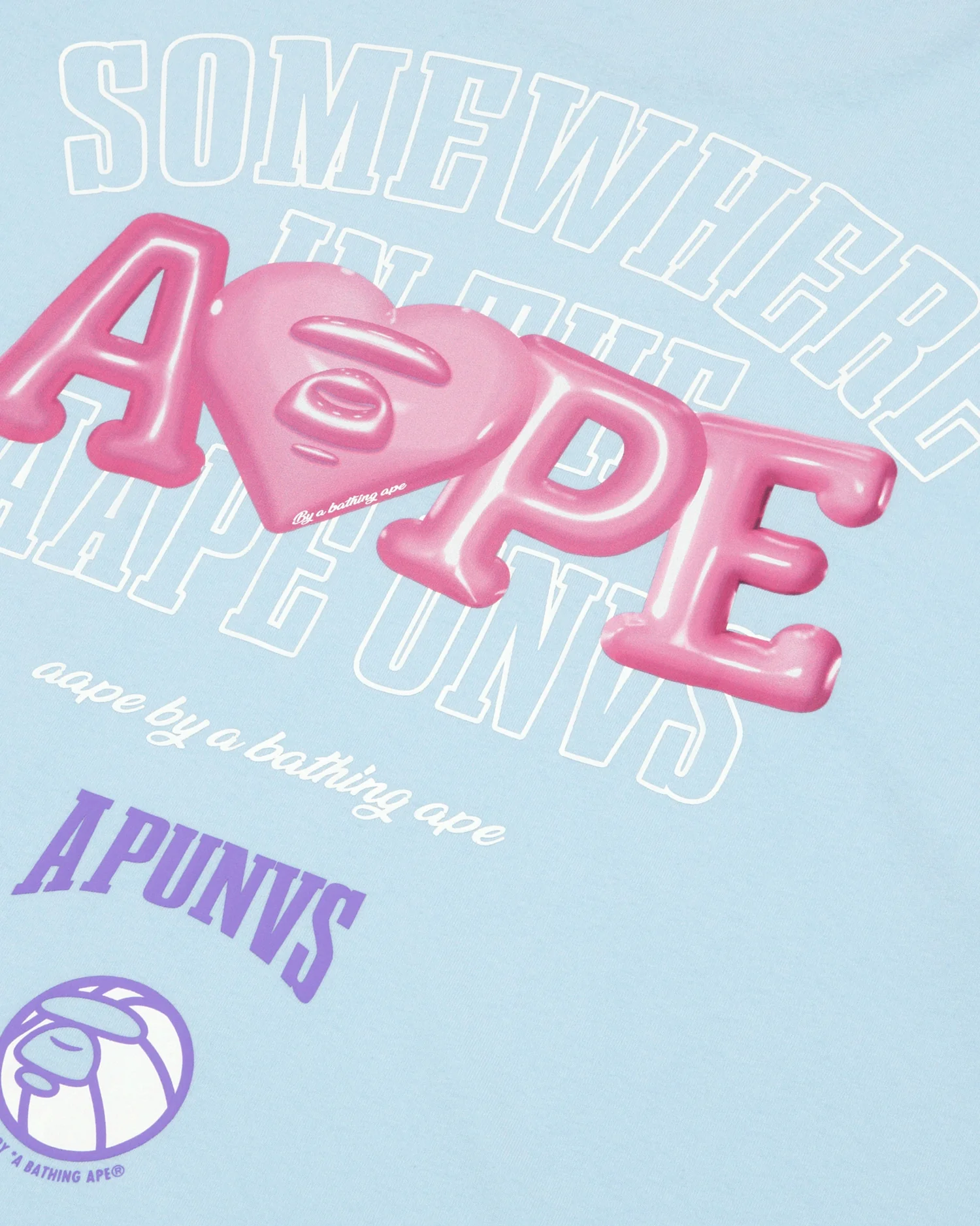 Moonface rabbit embroidered graphic tee - Image 8