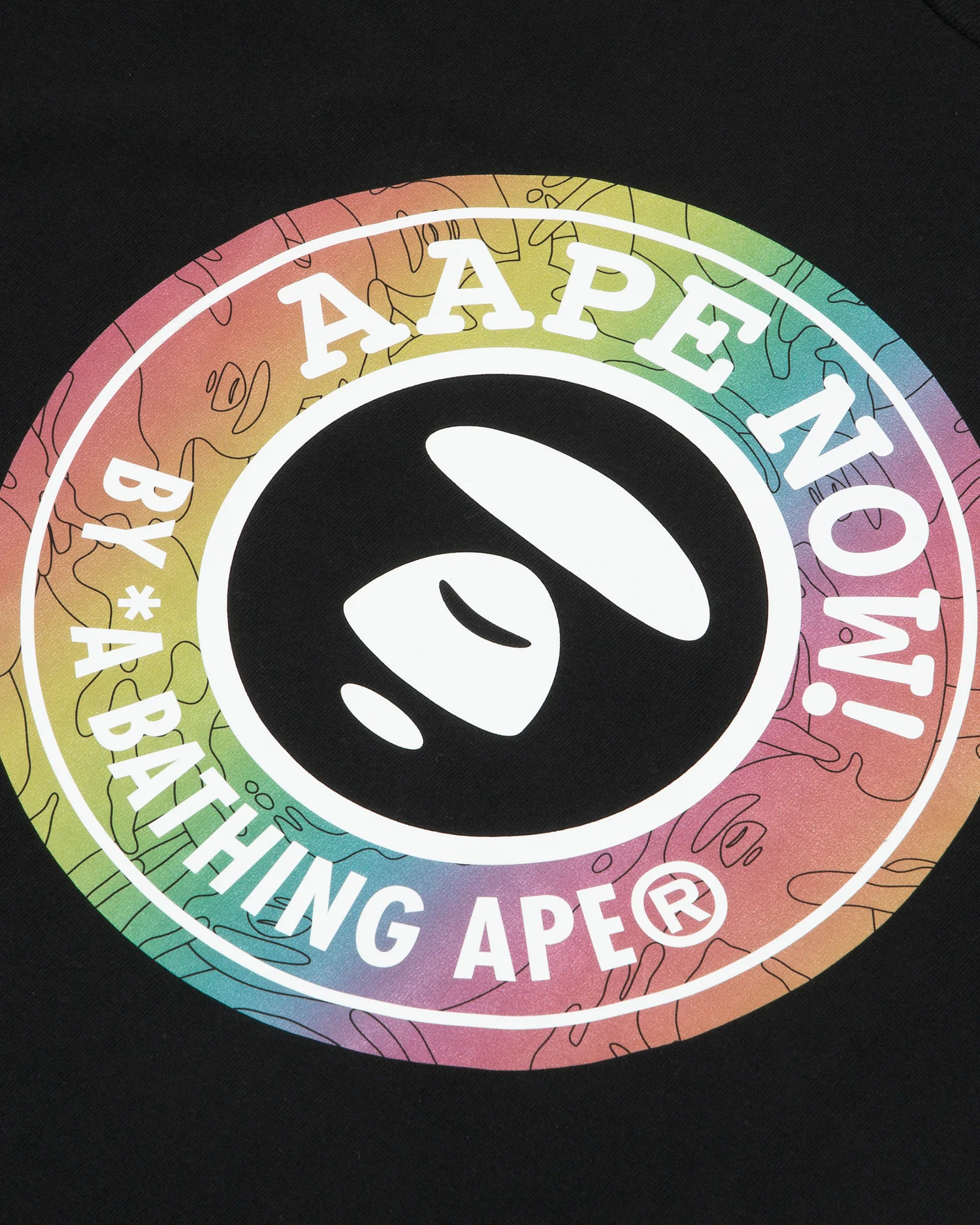 Moonface gradient graphic tee - Image 4