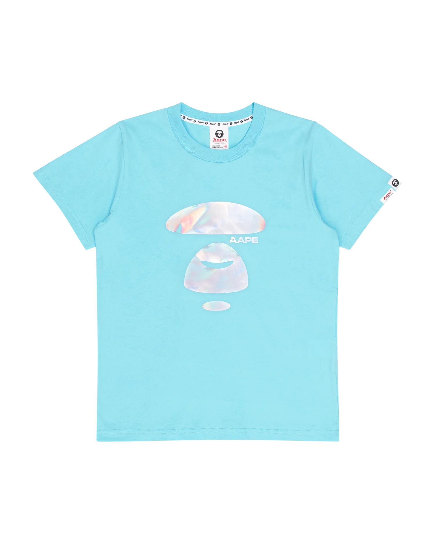 Moonface hologram printed tee - Image 11