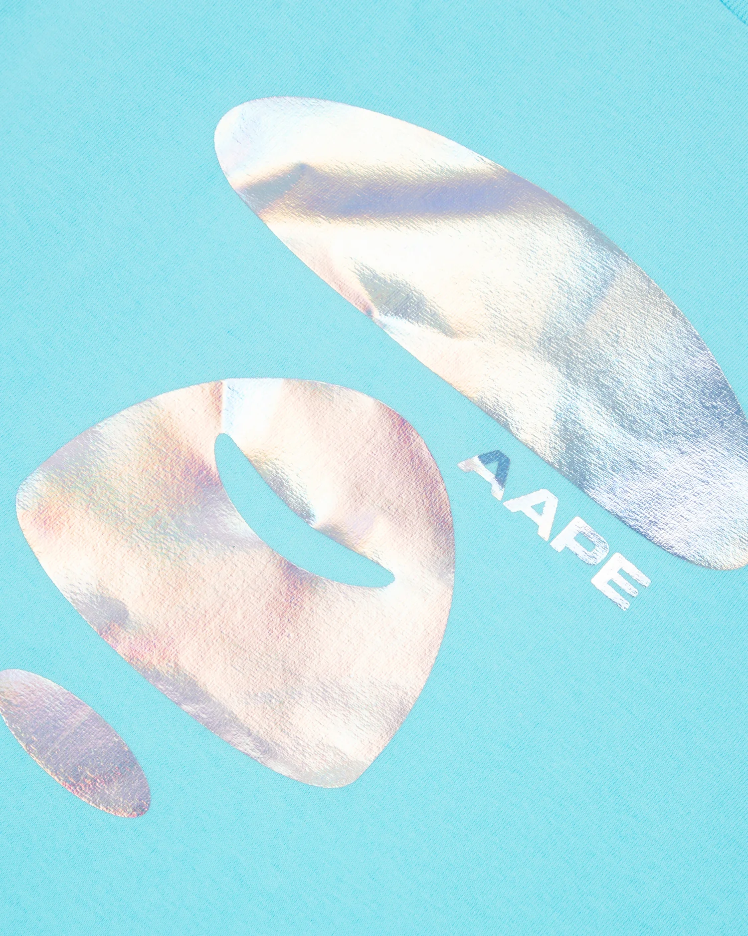 Moonface hologram printed tee - Image 13