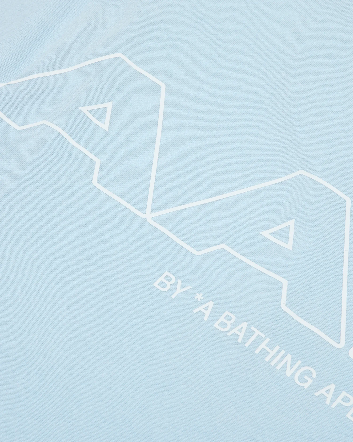 Moonface embossed panelled tee - Image 3