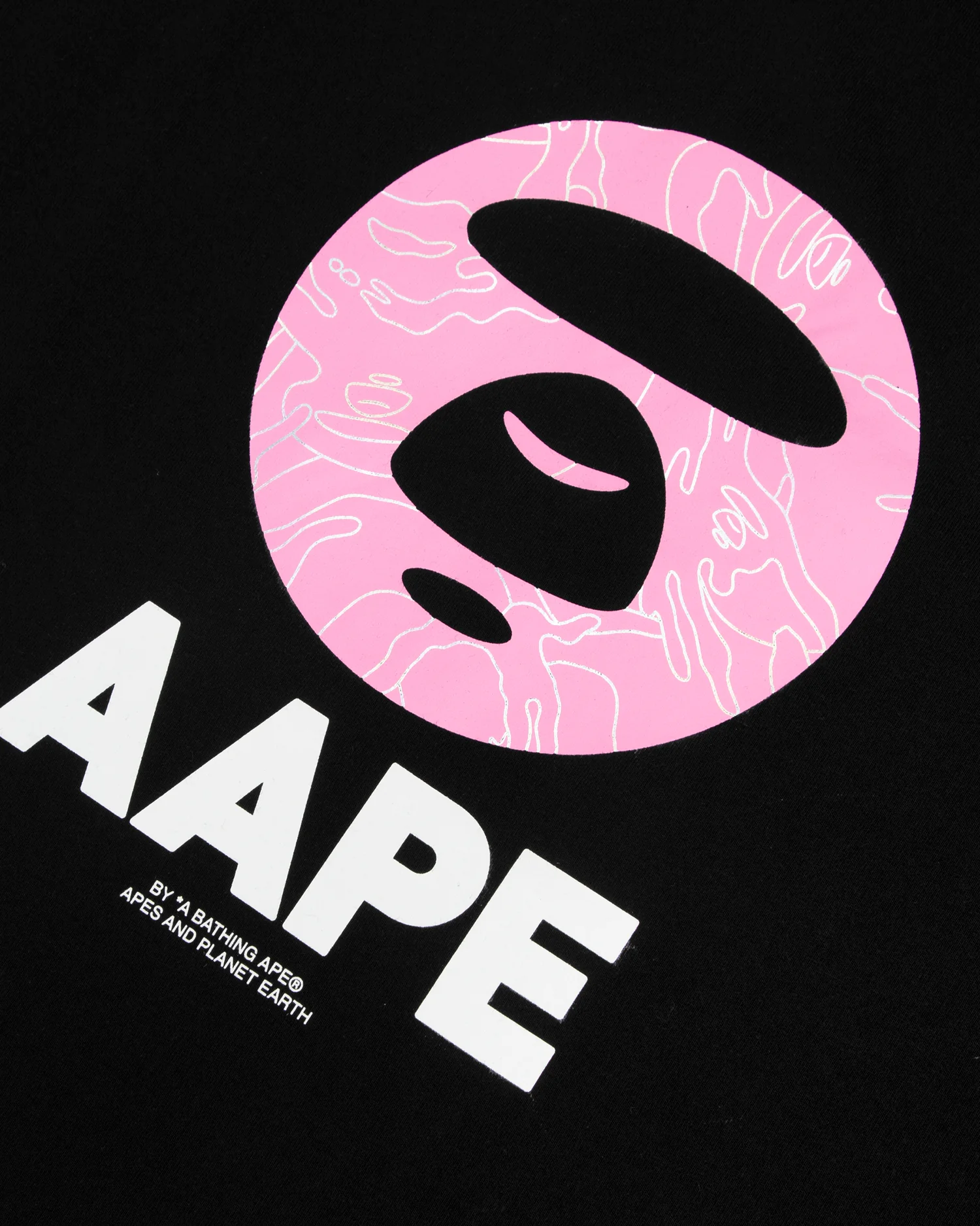 Moonface camo graphic tee - Image 8