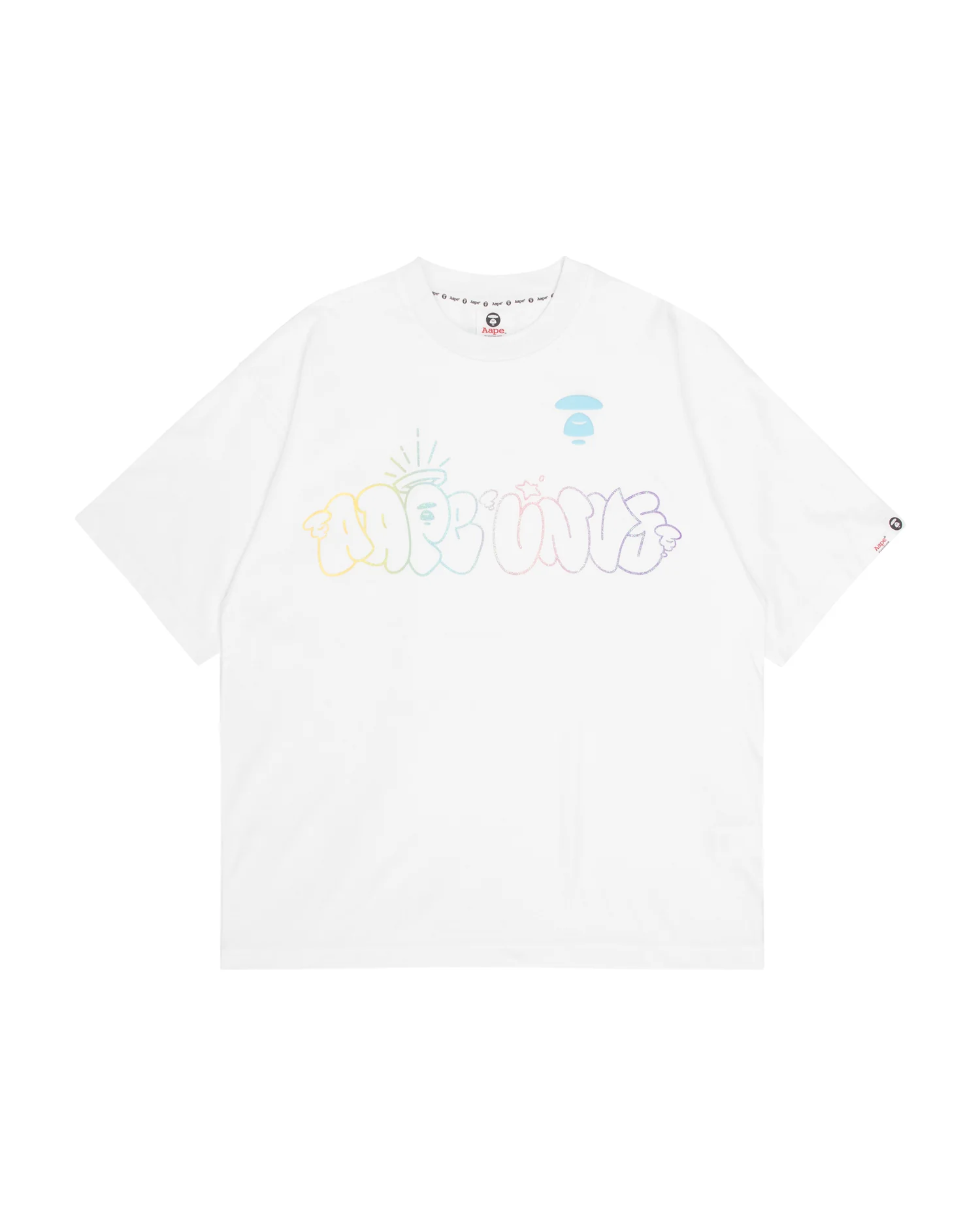 Moonface relaxed graphic tee