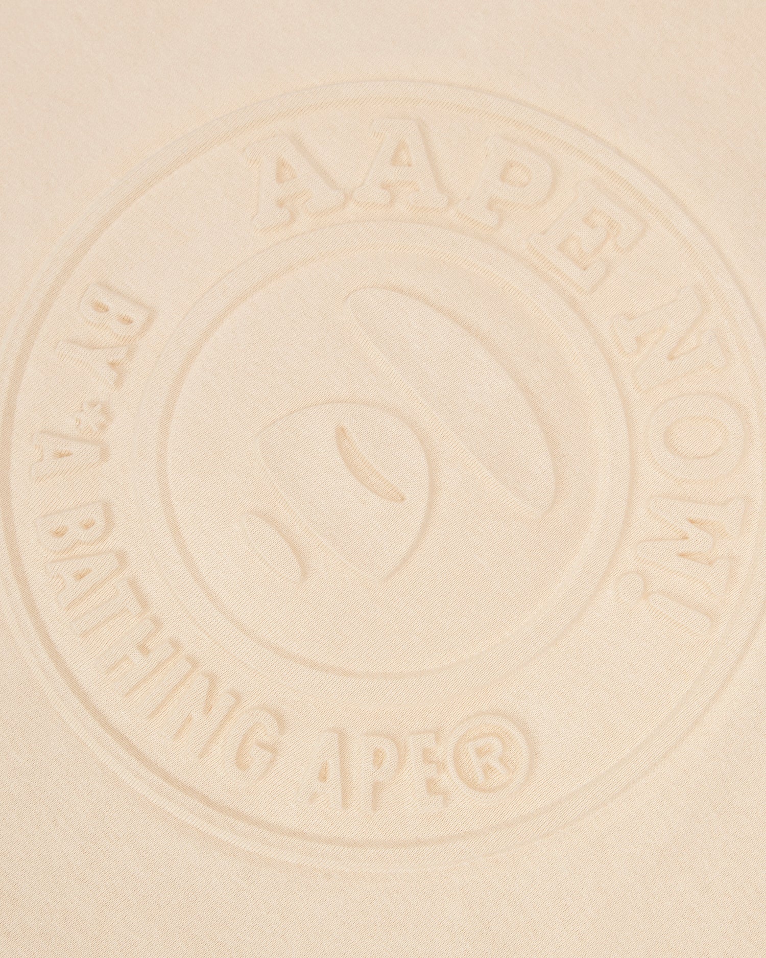 Moonface embossed relaxed tee - Image 3